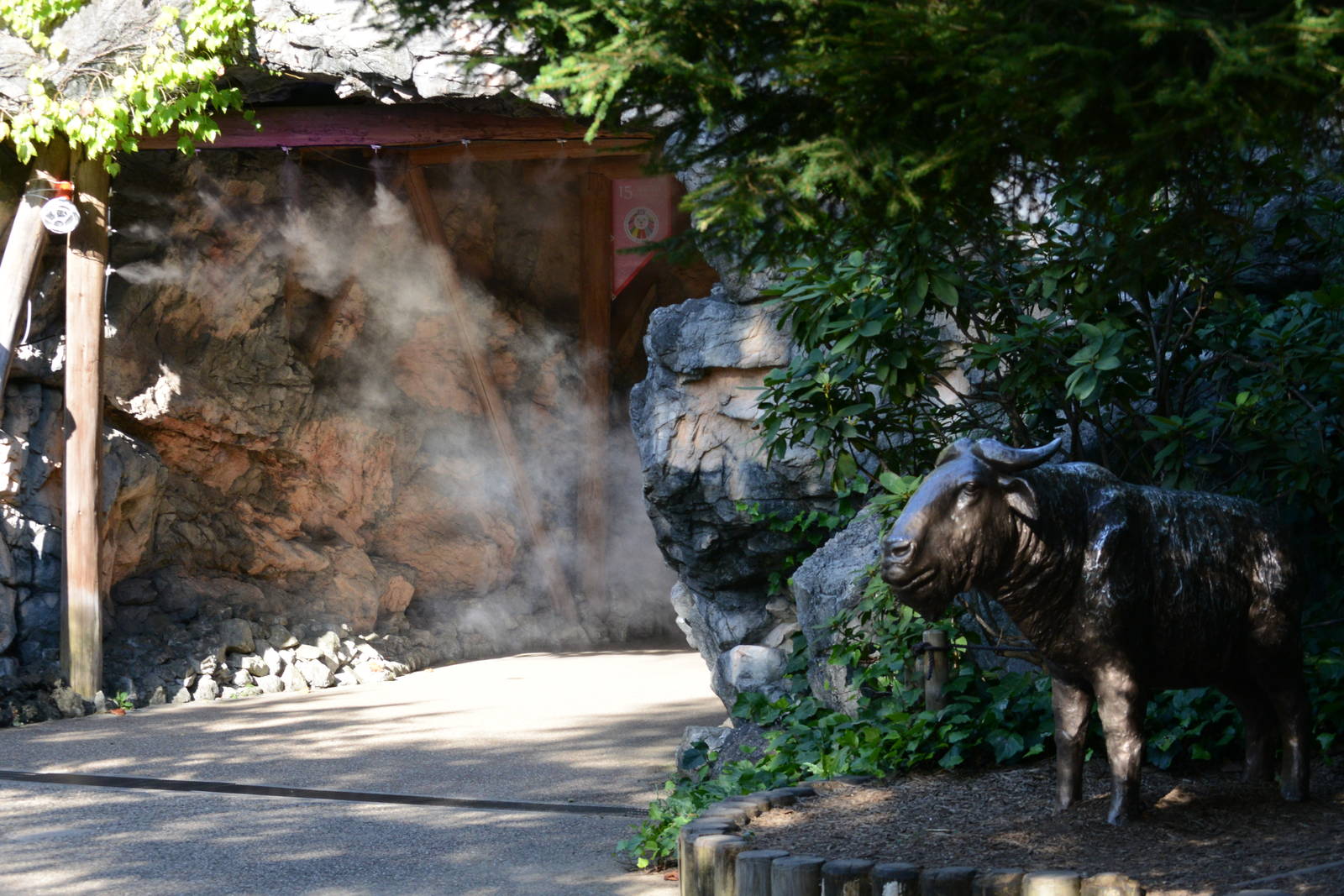 Entrance to Subarctic forest section