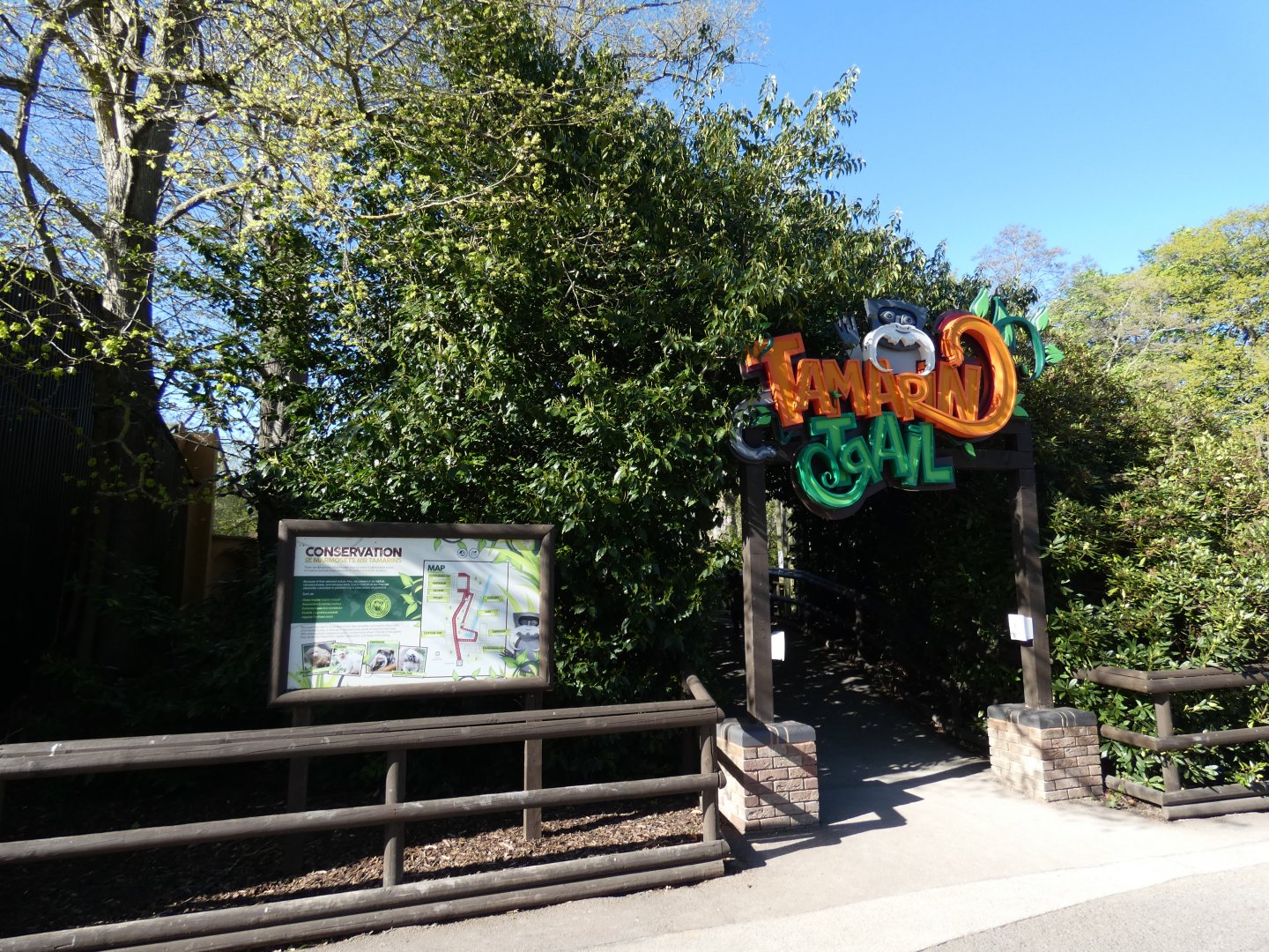Entrance to Tamarin Trail