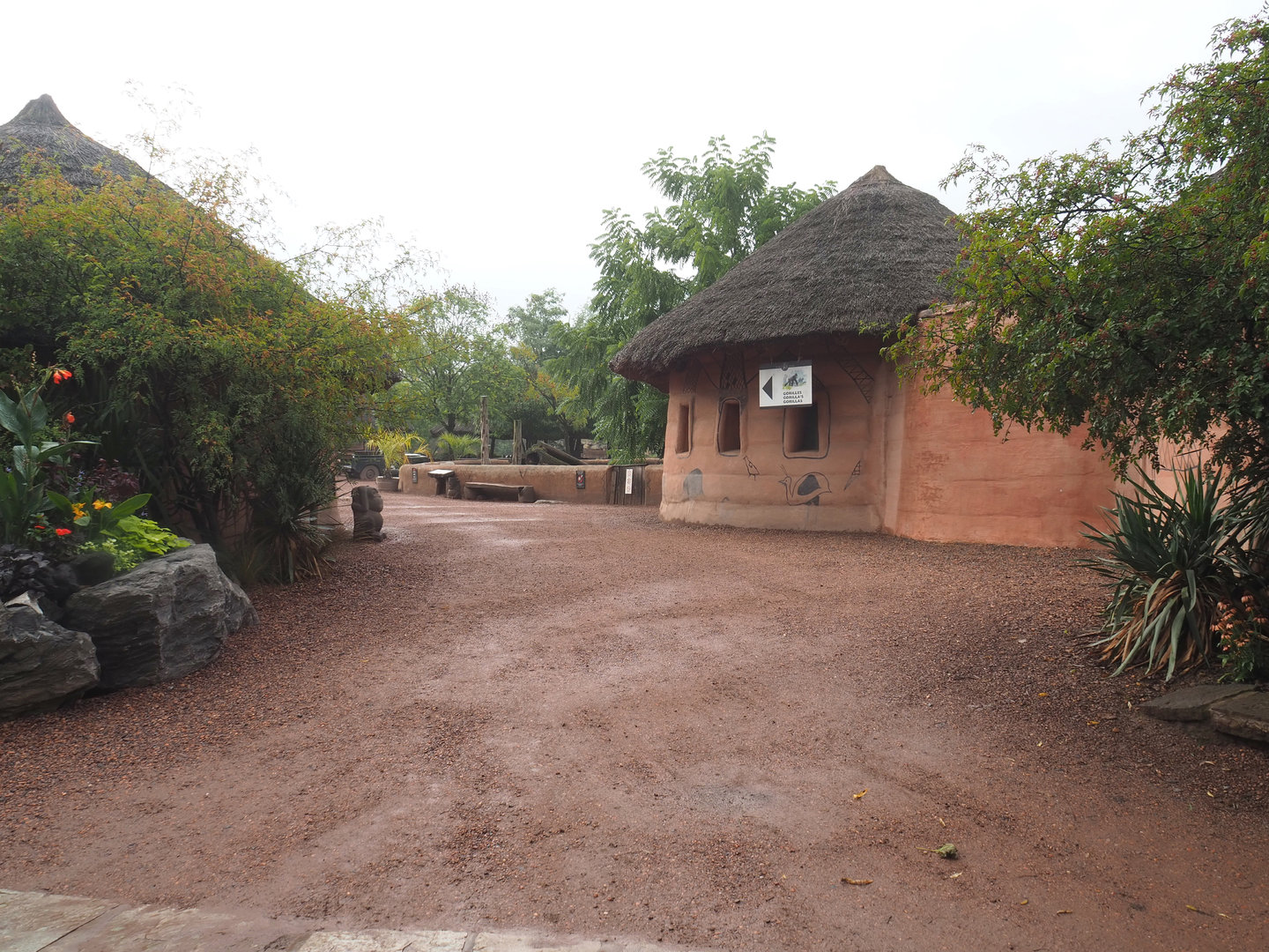Entrance to Tamberma African village, 2022-09-15