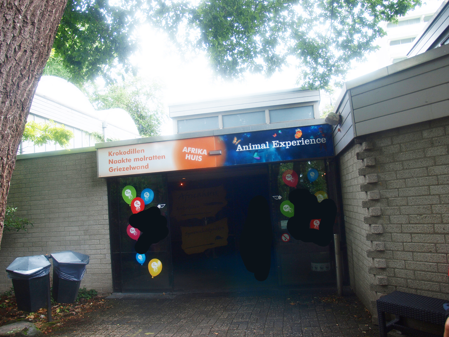 Entrance to the Africa House, 2015-07-19
