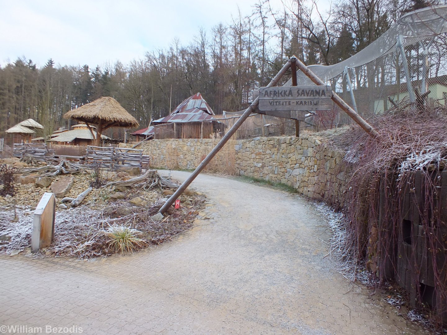 Entrance to the Africa Section