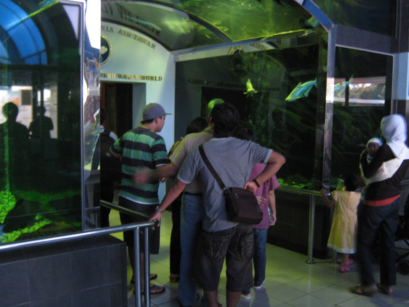 entrance to the Aquarium