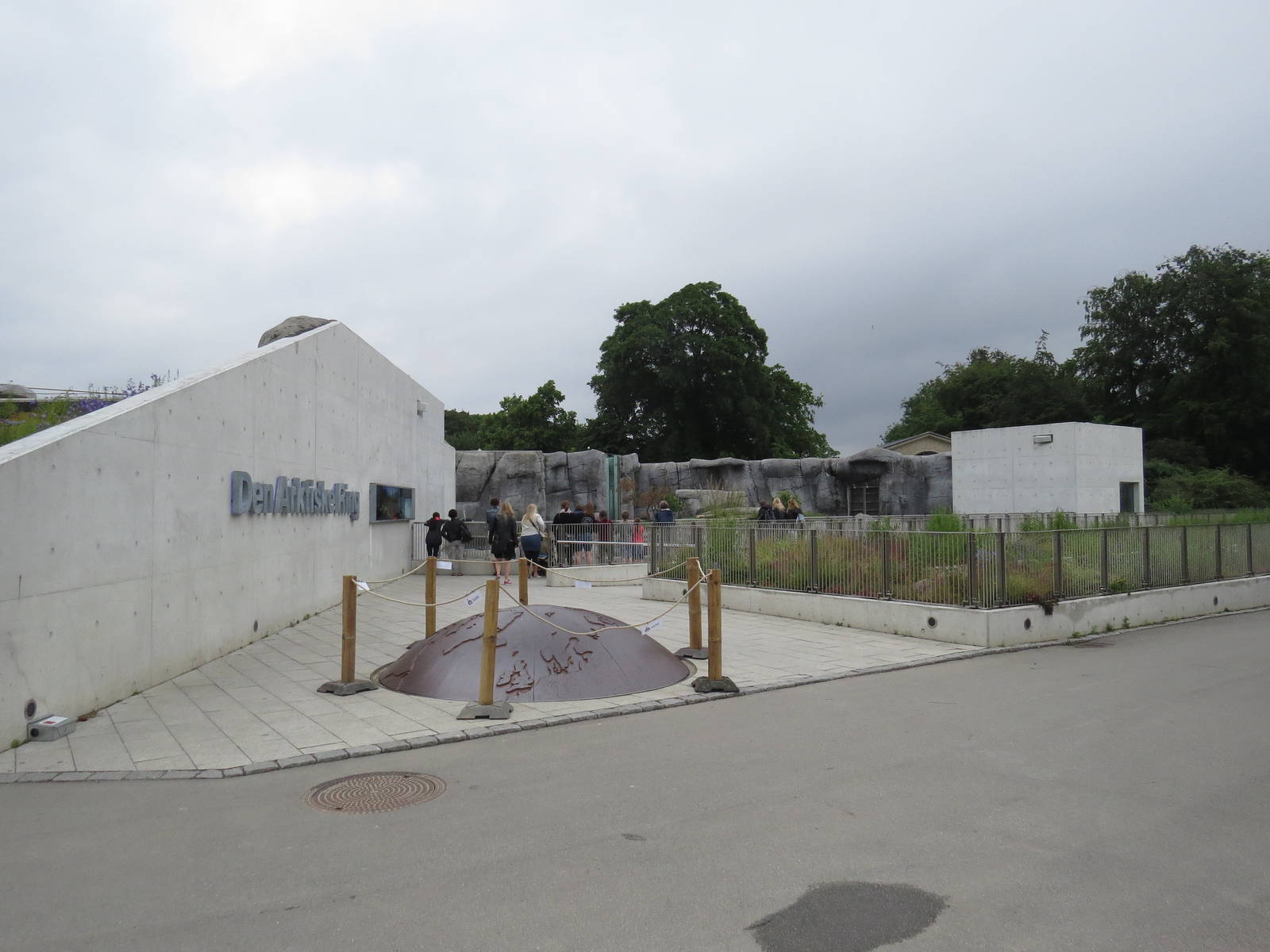 Entrance to the Arctic 'ring' complex, June 2015.