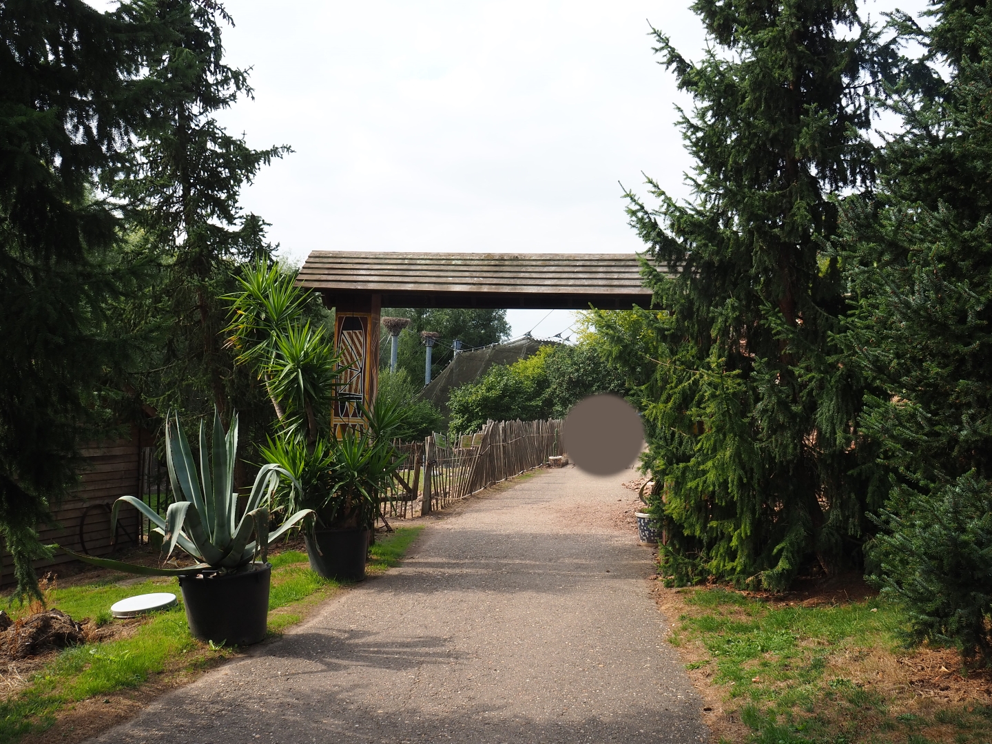 Entrance to the Australian area (Aug 28th, 2018)