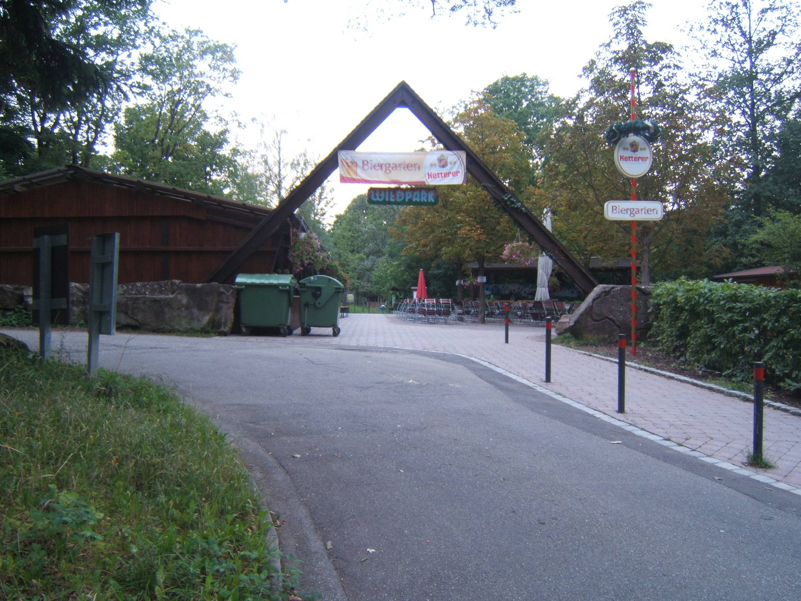Entrance to the Beer Garden