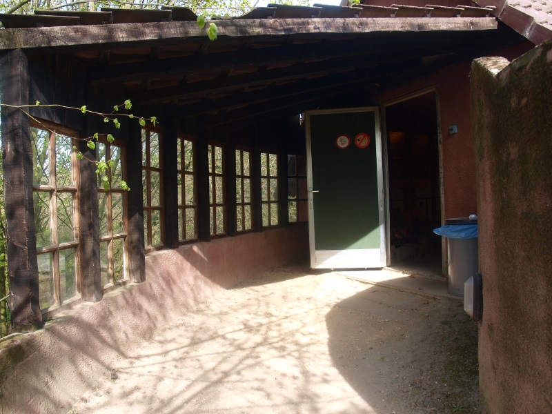 Entrance to the Casa Panthera museum (April 19th, 2015)