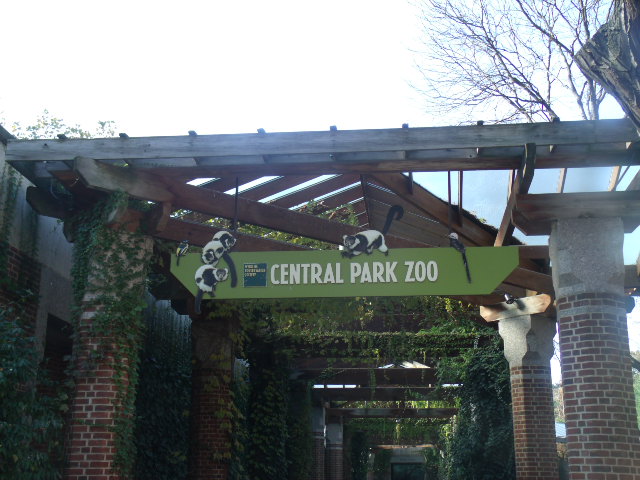 Entrance to the Central Park Zoo