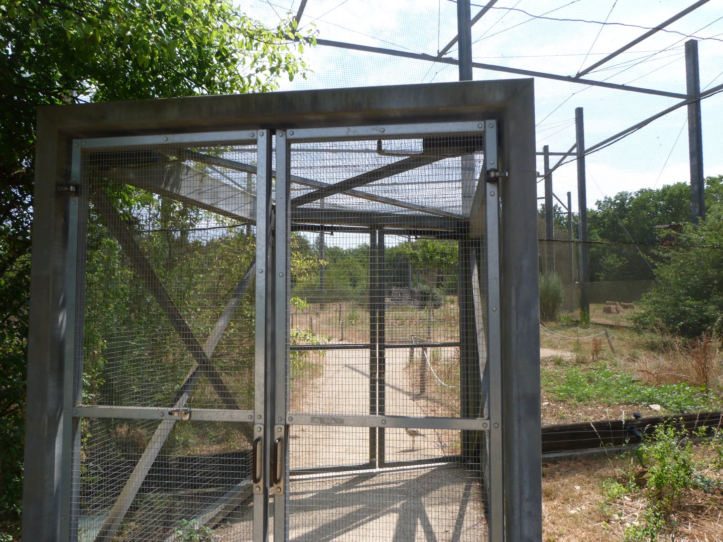 Entrance to the countryside aviary -Zoodyssée (2025)