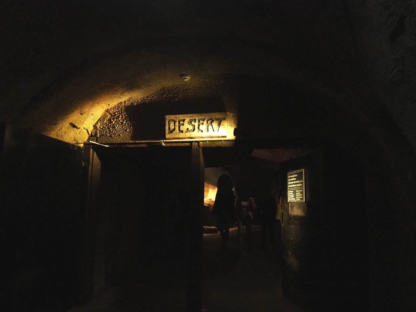 Entrance to the Desert within the tunnel (Sep 16th, 2018)