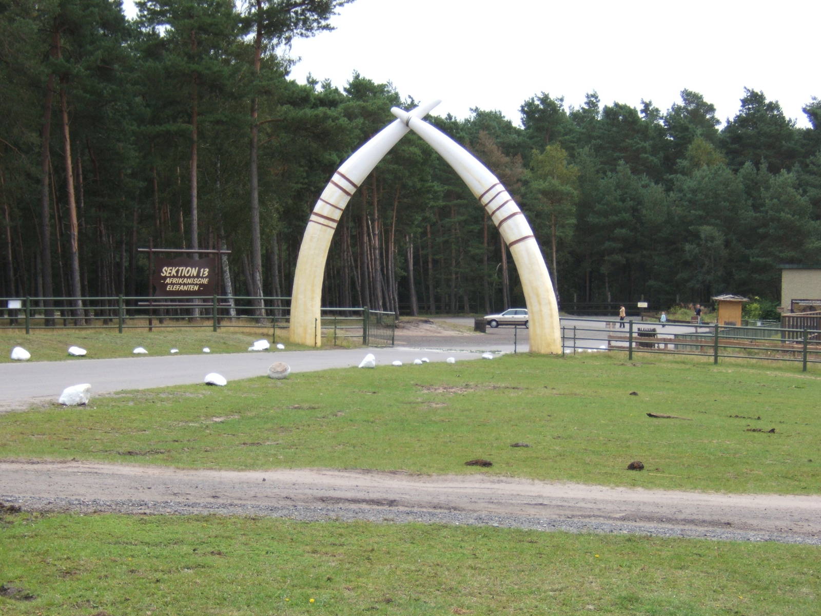 Entrance to the Elephant area