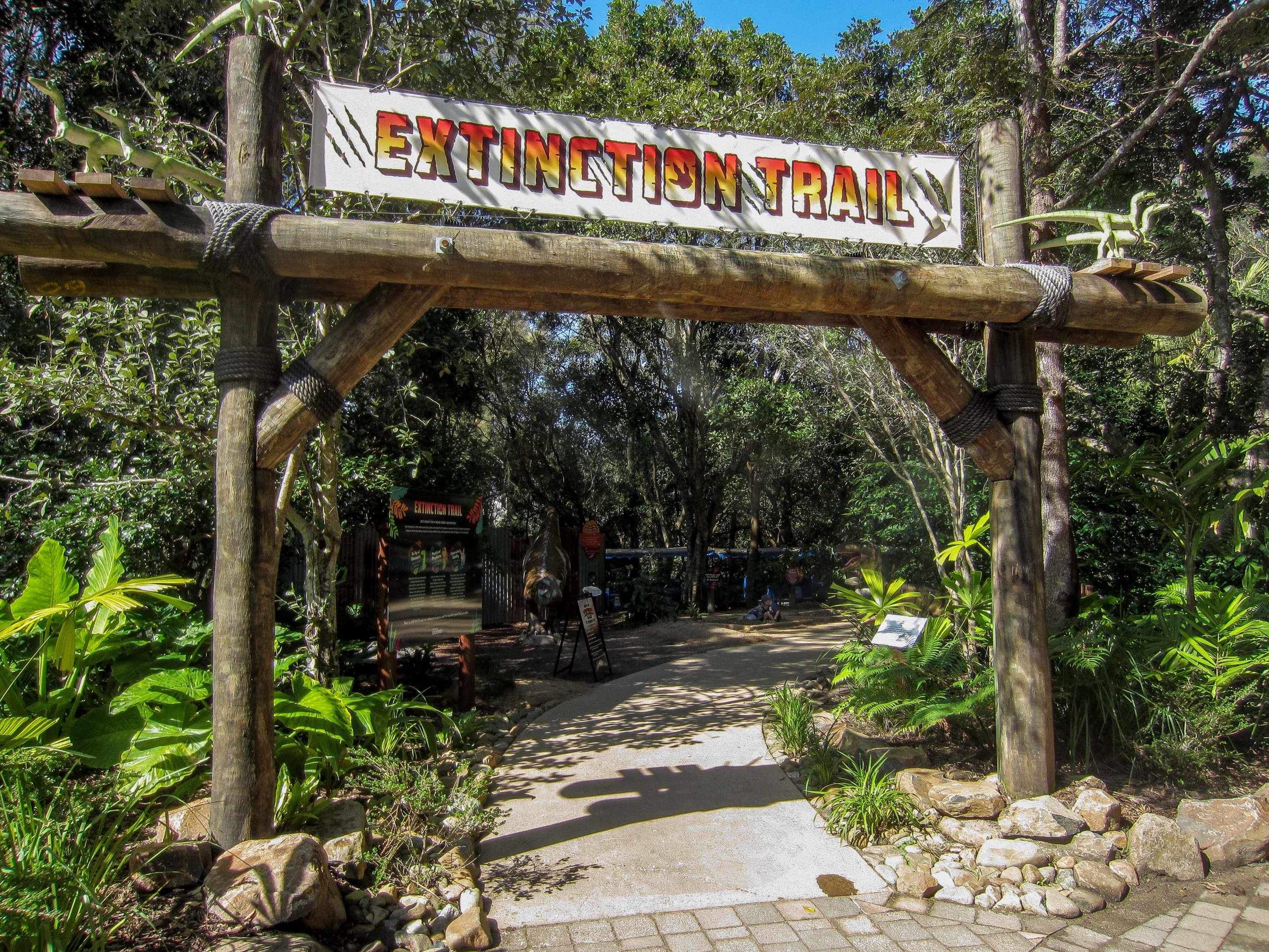 Entrance to the Extinction Trail