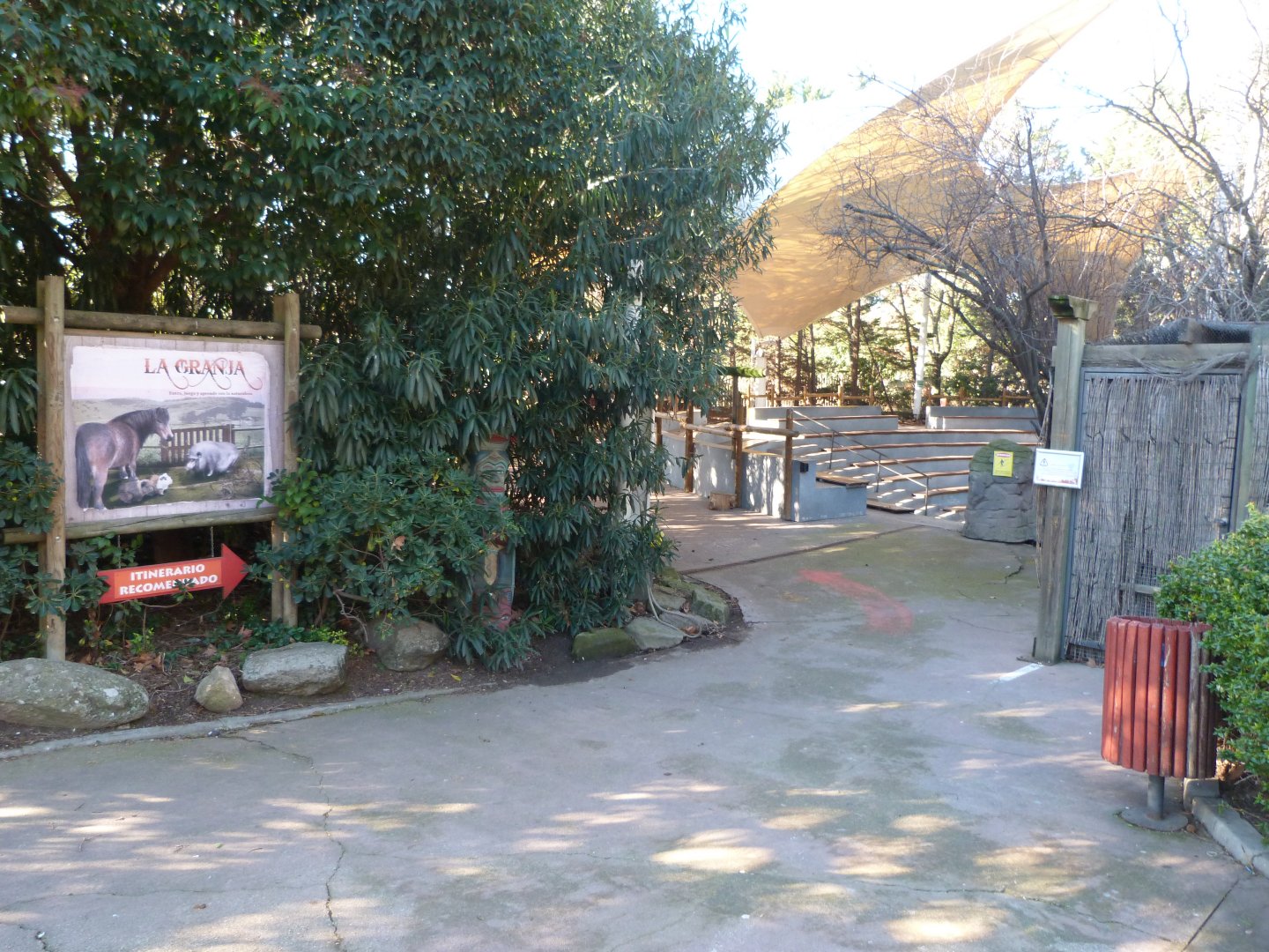 Entrance to the farm area -Faunia (2025)