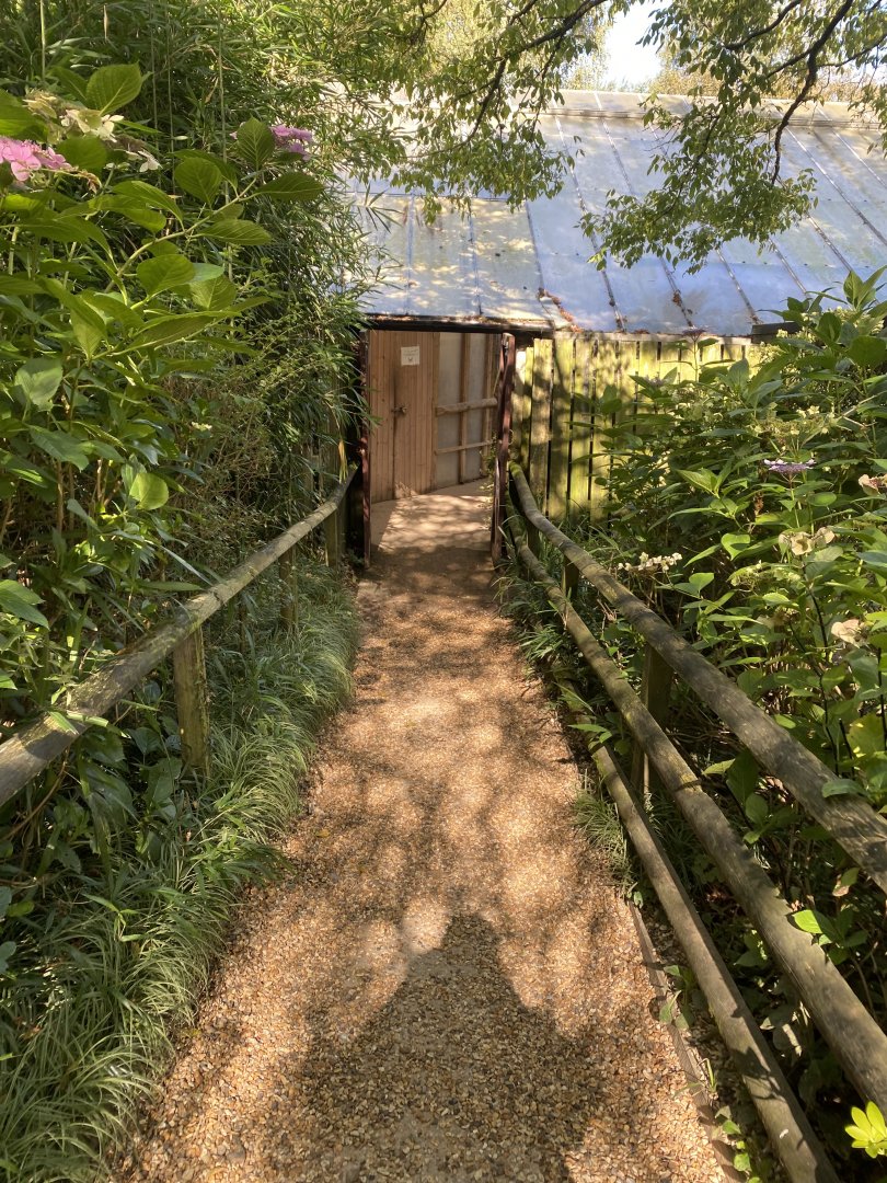 Entrance to The Glass House 130924