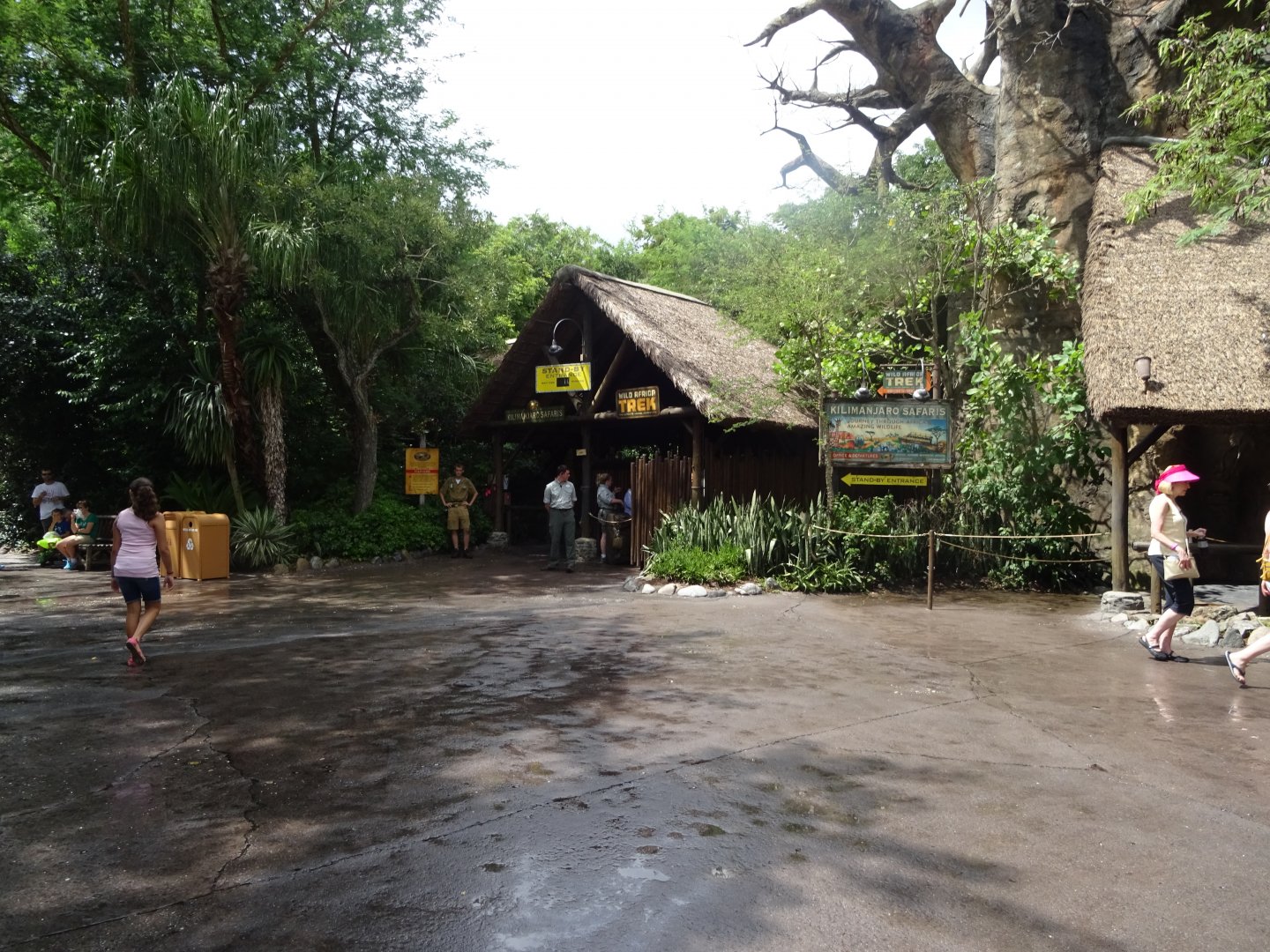 Entrance to the Kilimanjaro Safaris Ride at Disney's Animal Kingdom (2014)
