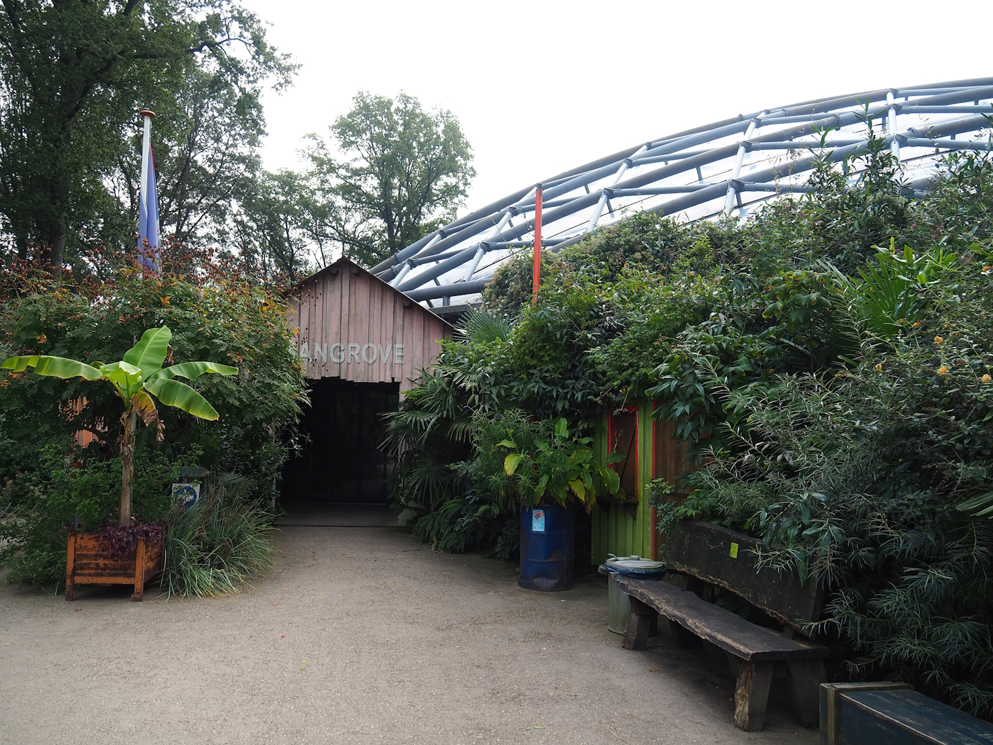 Entrance to the Mangrove ecodisplay, 2023-10-07