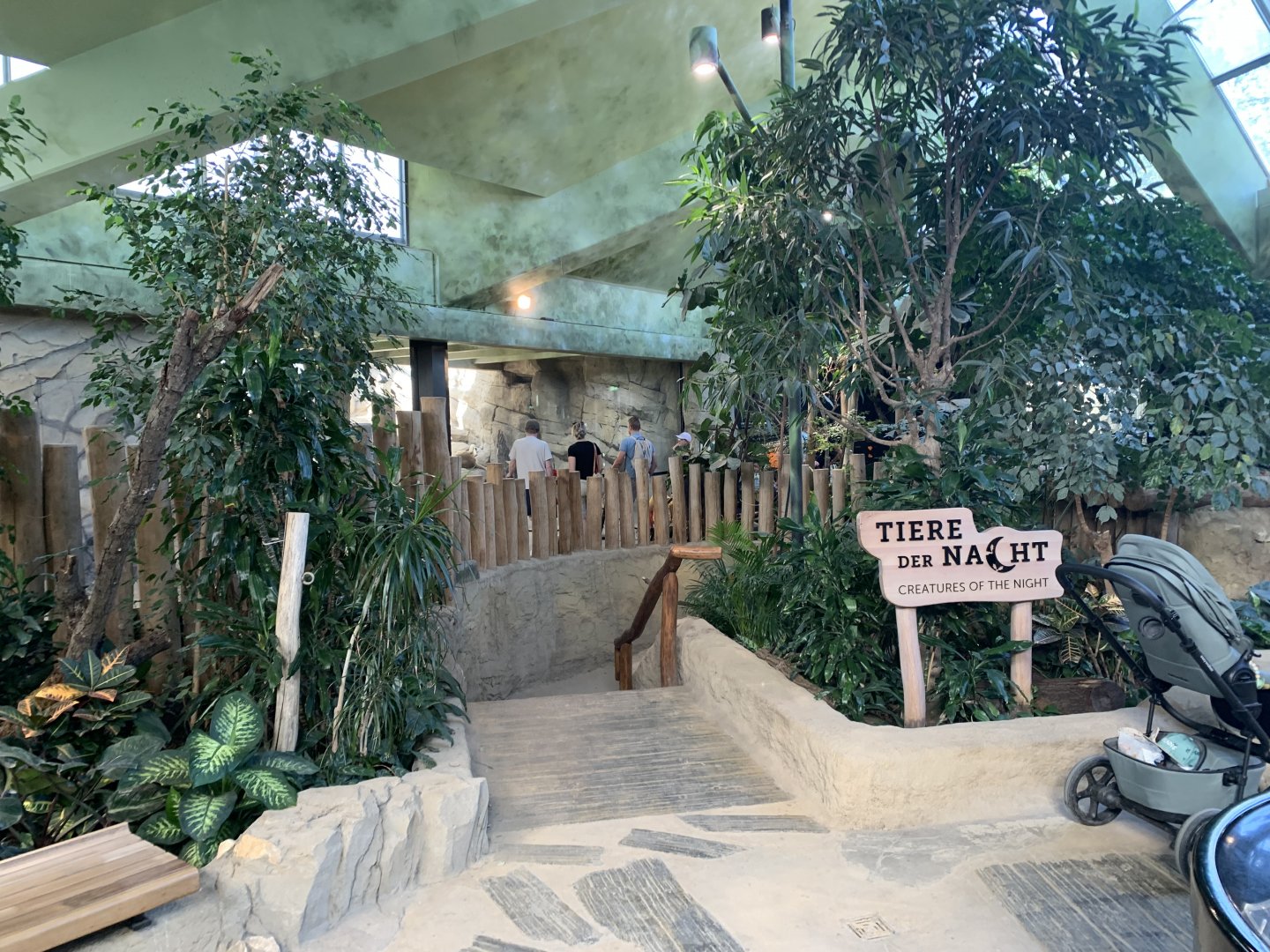 Entrance to the nocturnal section