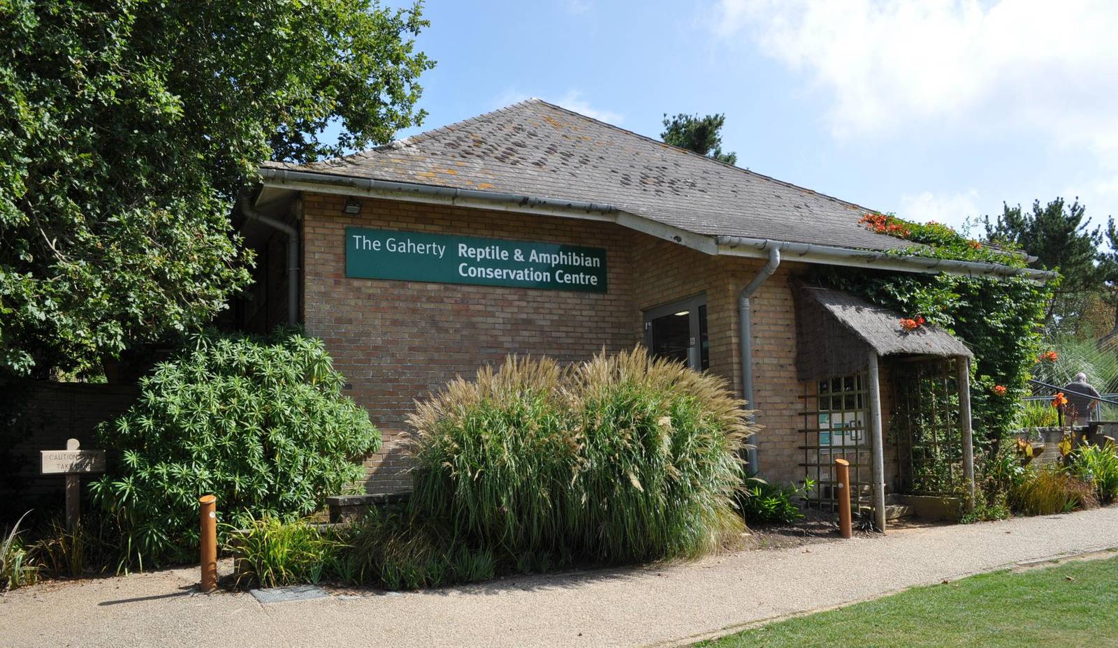 Entrance to the Reptile and Amphibian House