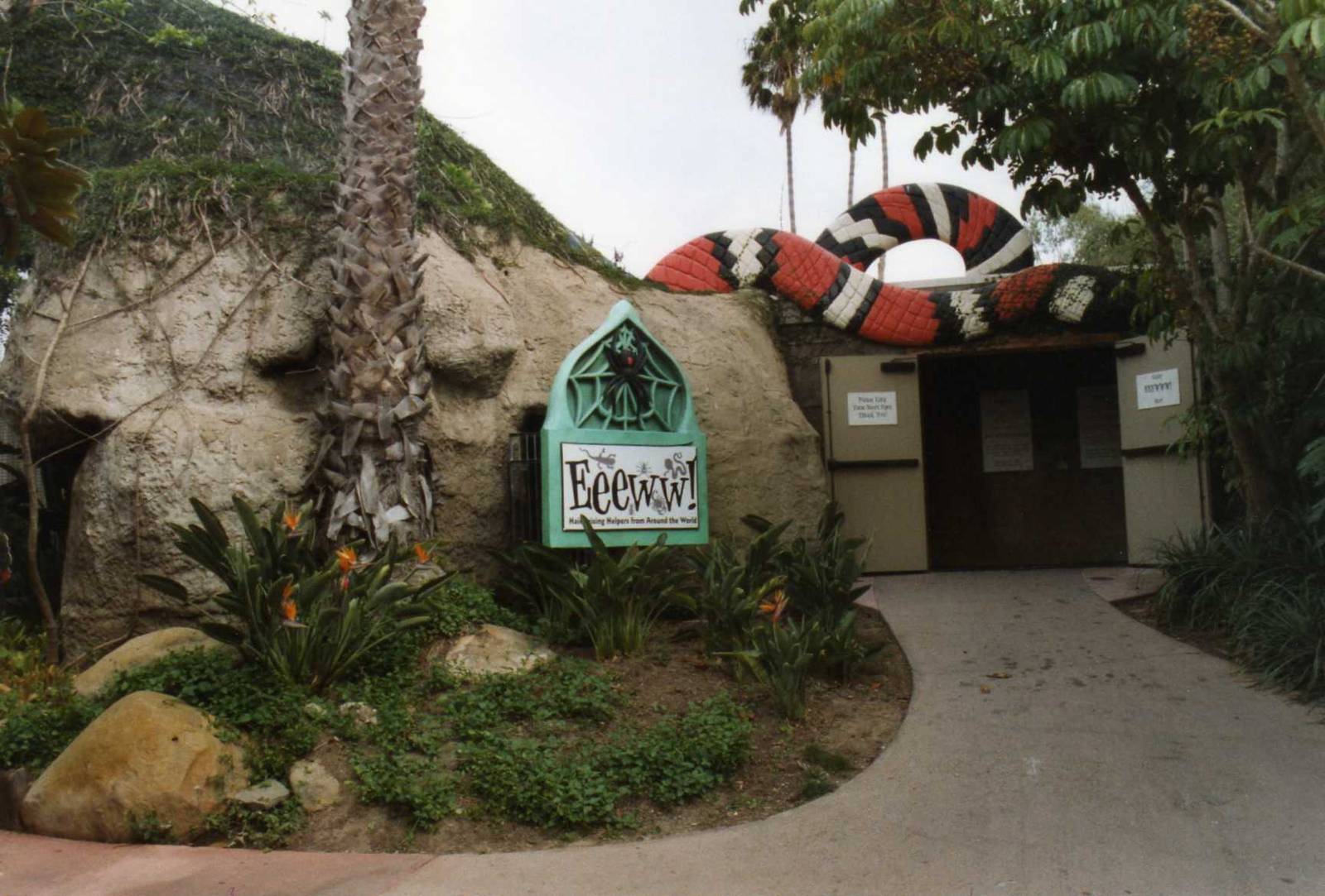 Entrance to the Reptile House