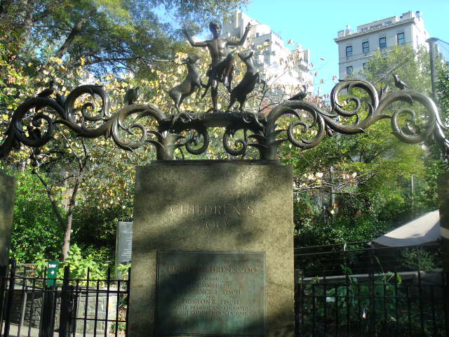 Entrance to the Tisch Children's Zoo