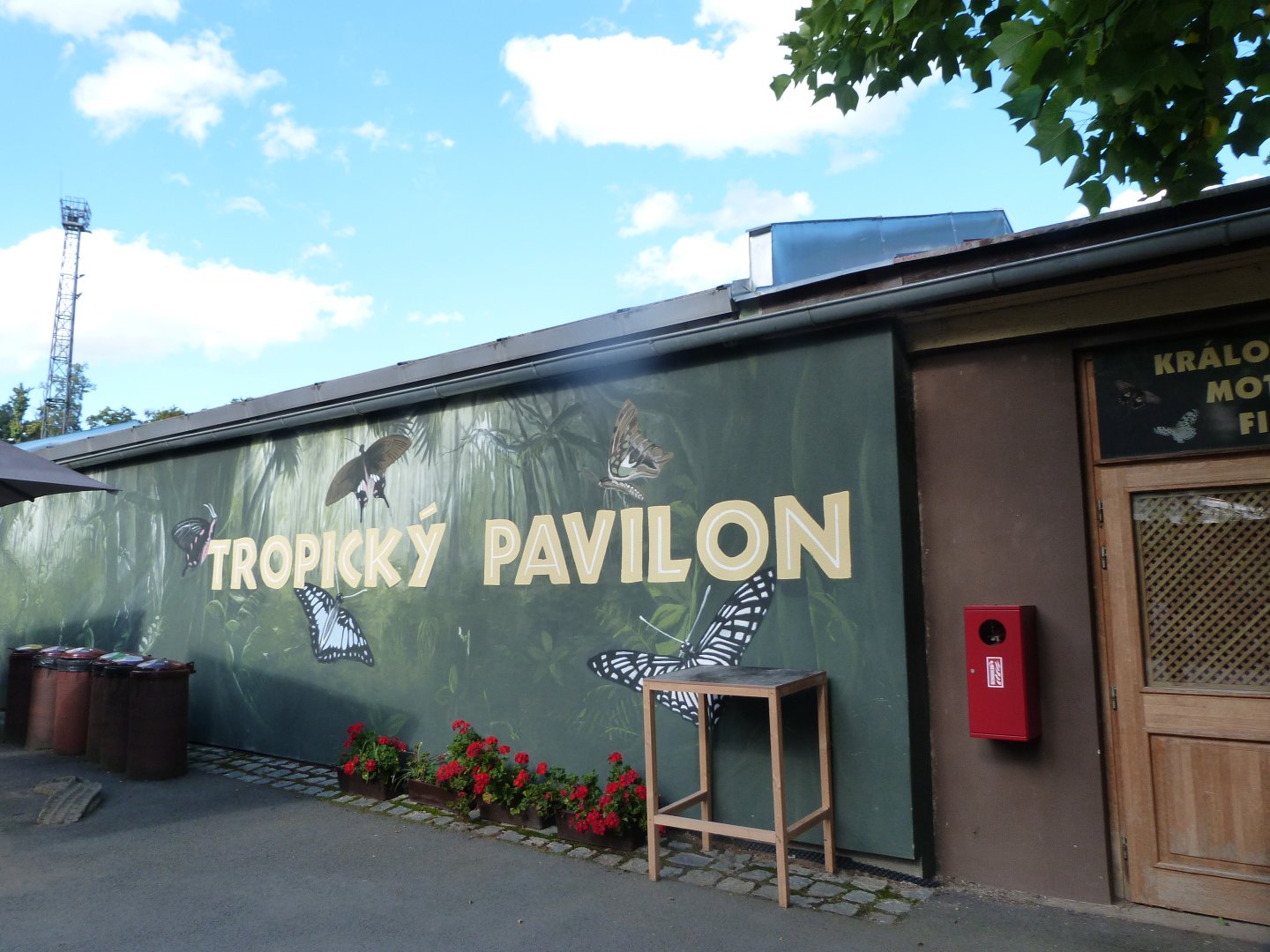 Entrance to the Tropical Pavillion -Zoo Plzeň (2025)