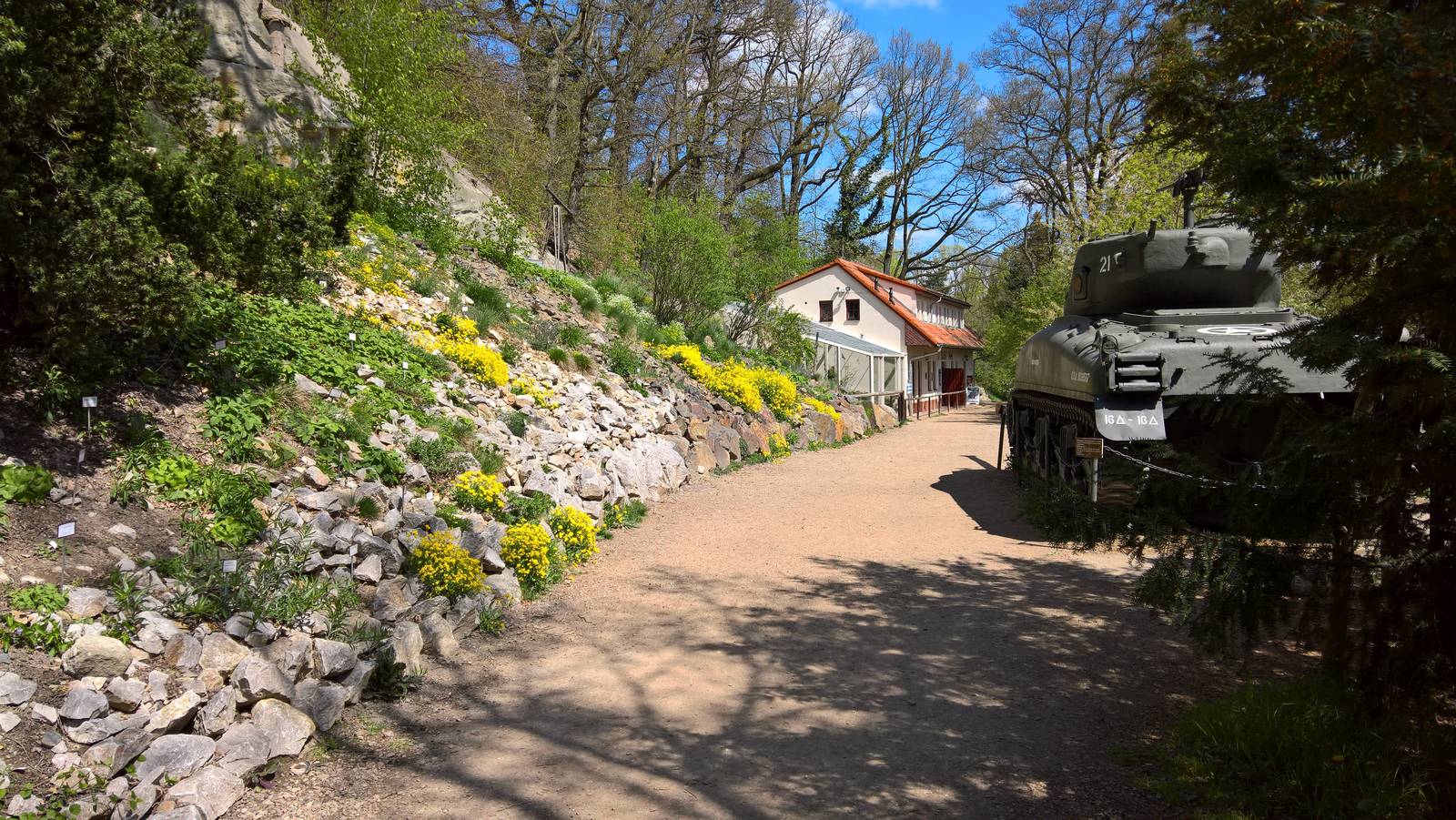 Entrance to the Underground World pavilion