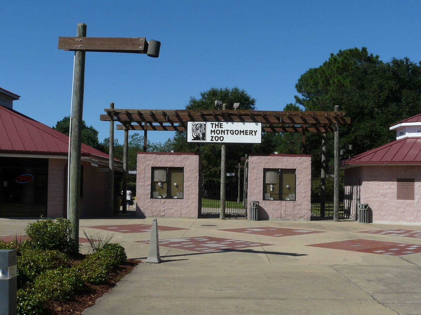 Entrance to the Zoo