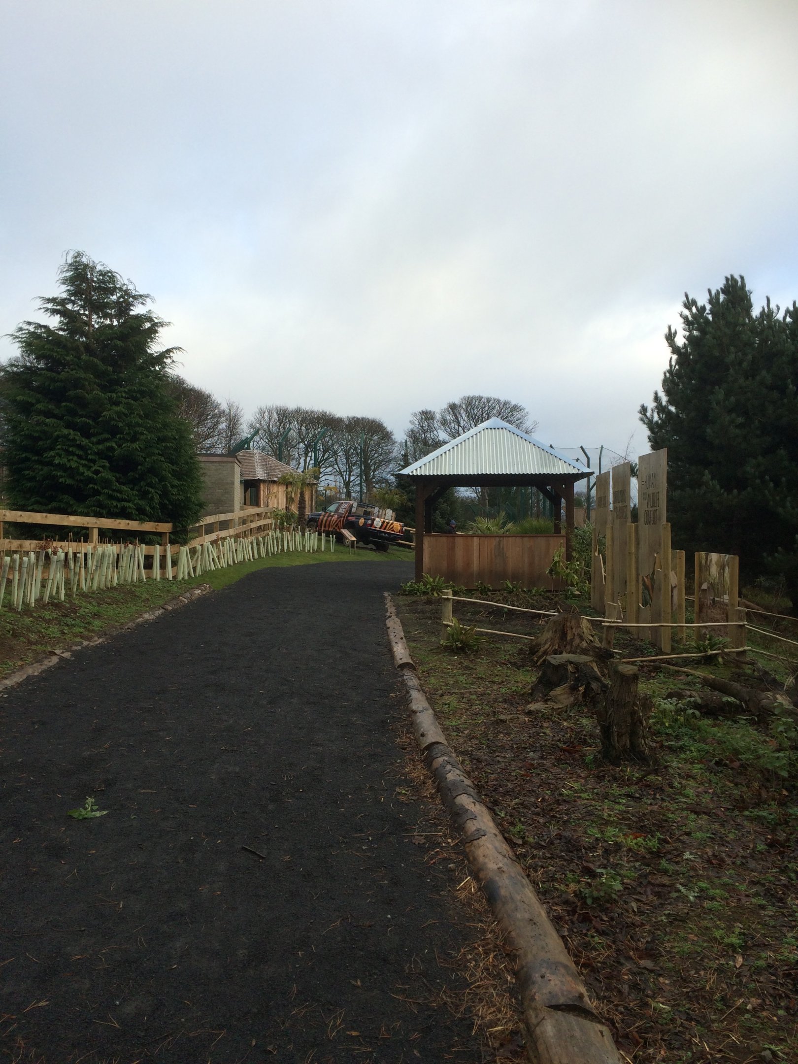 Entrance to tiger tracks