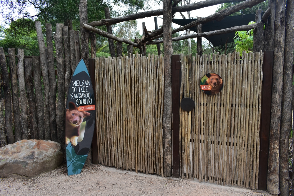 Entrance to Tree Kangaroo Country