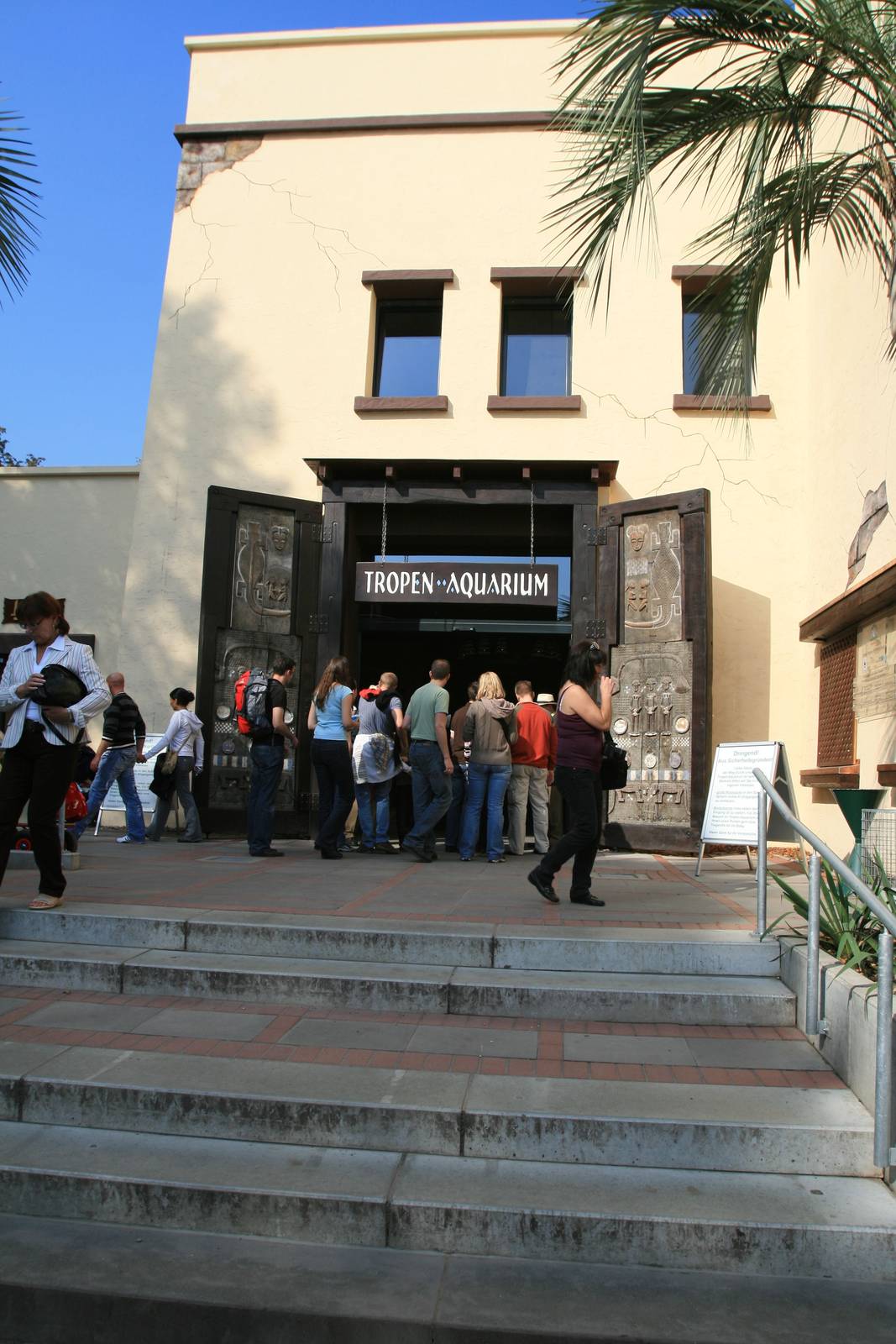 Entrance to Tropen Aquarium