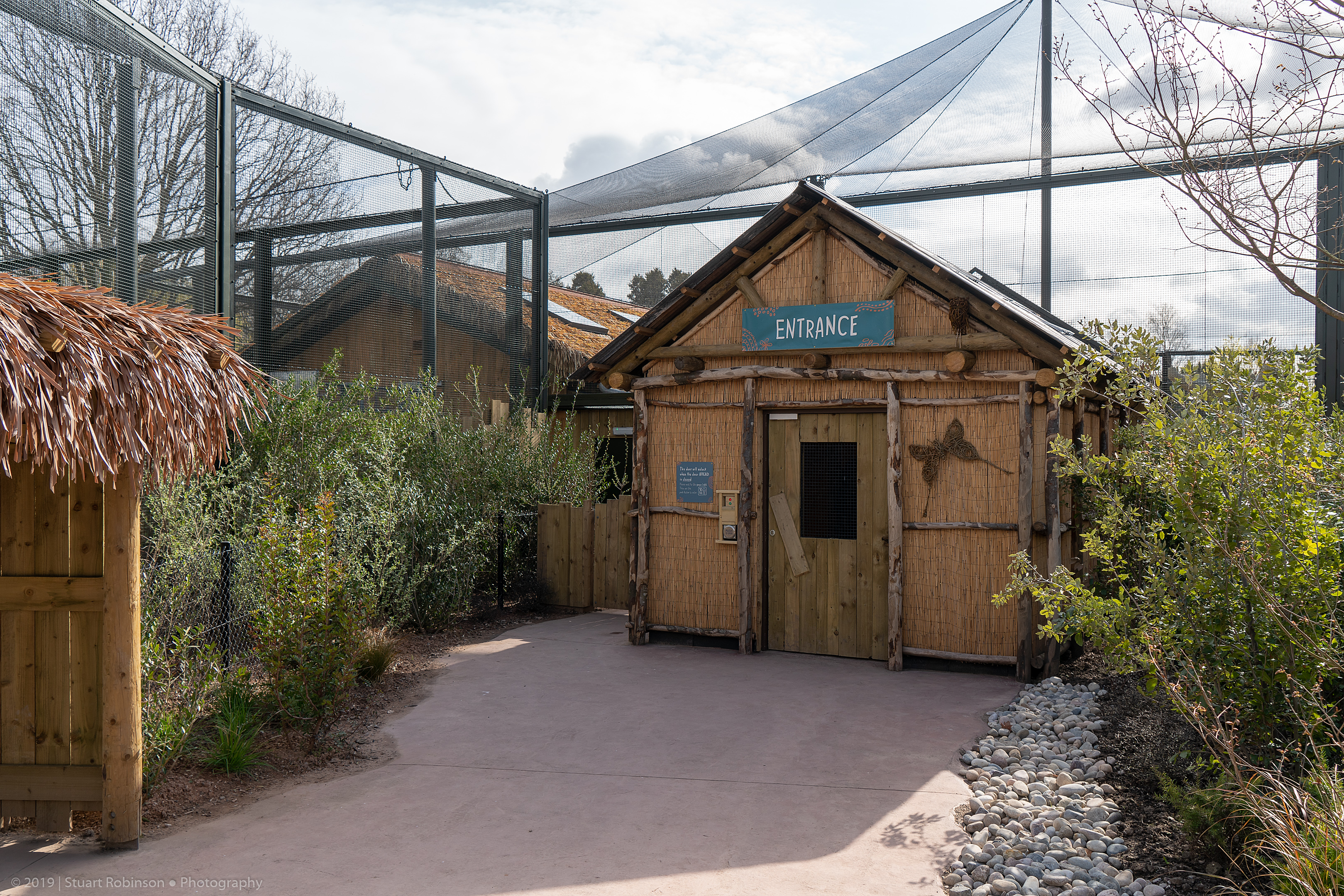 Entrance to Walk-through - Madagascar Exhibit - 26/03/2019