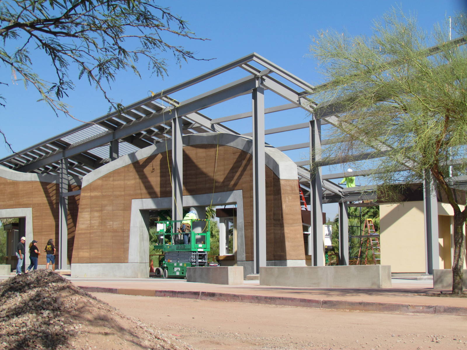 Entrance Under Construction