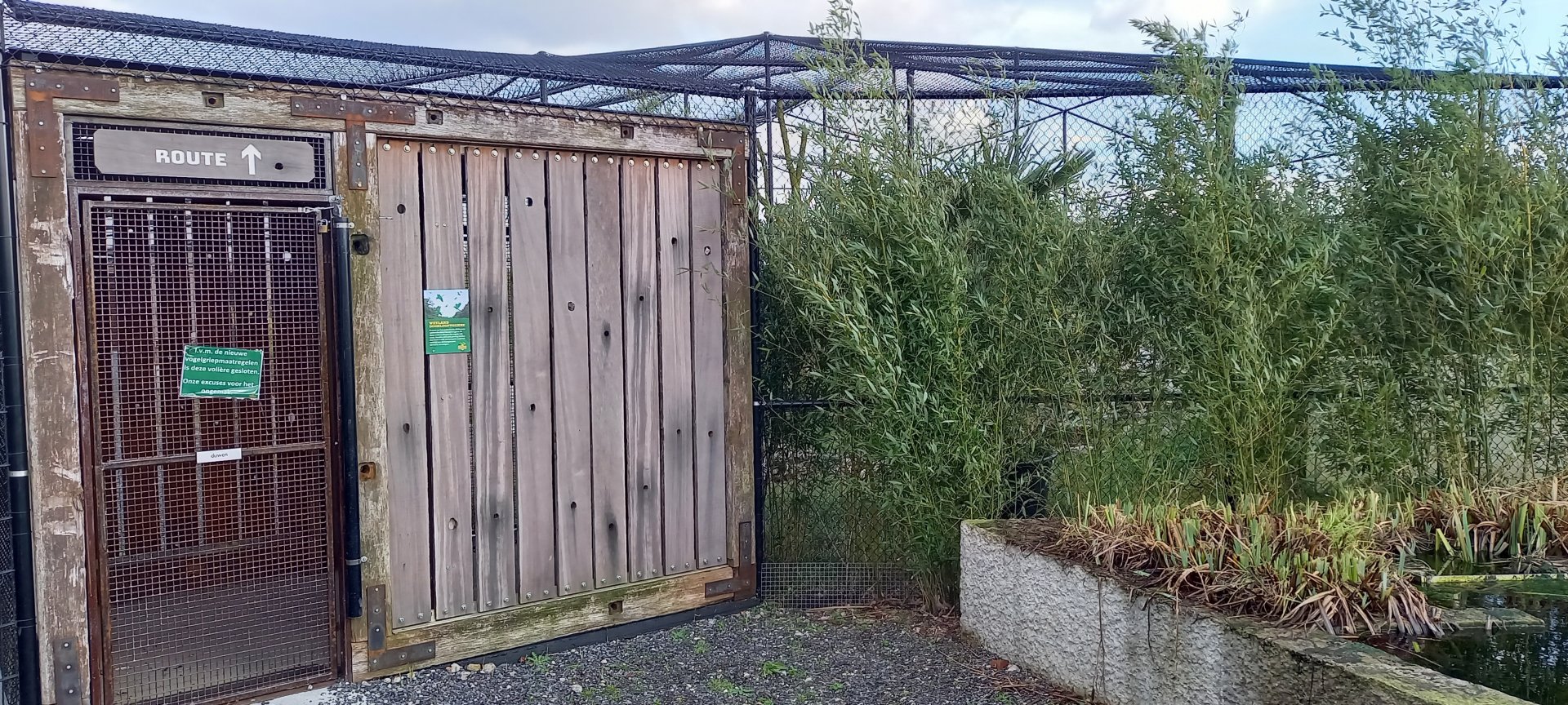 Entrance Walk-through aviary