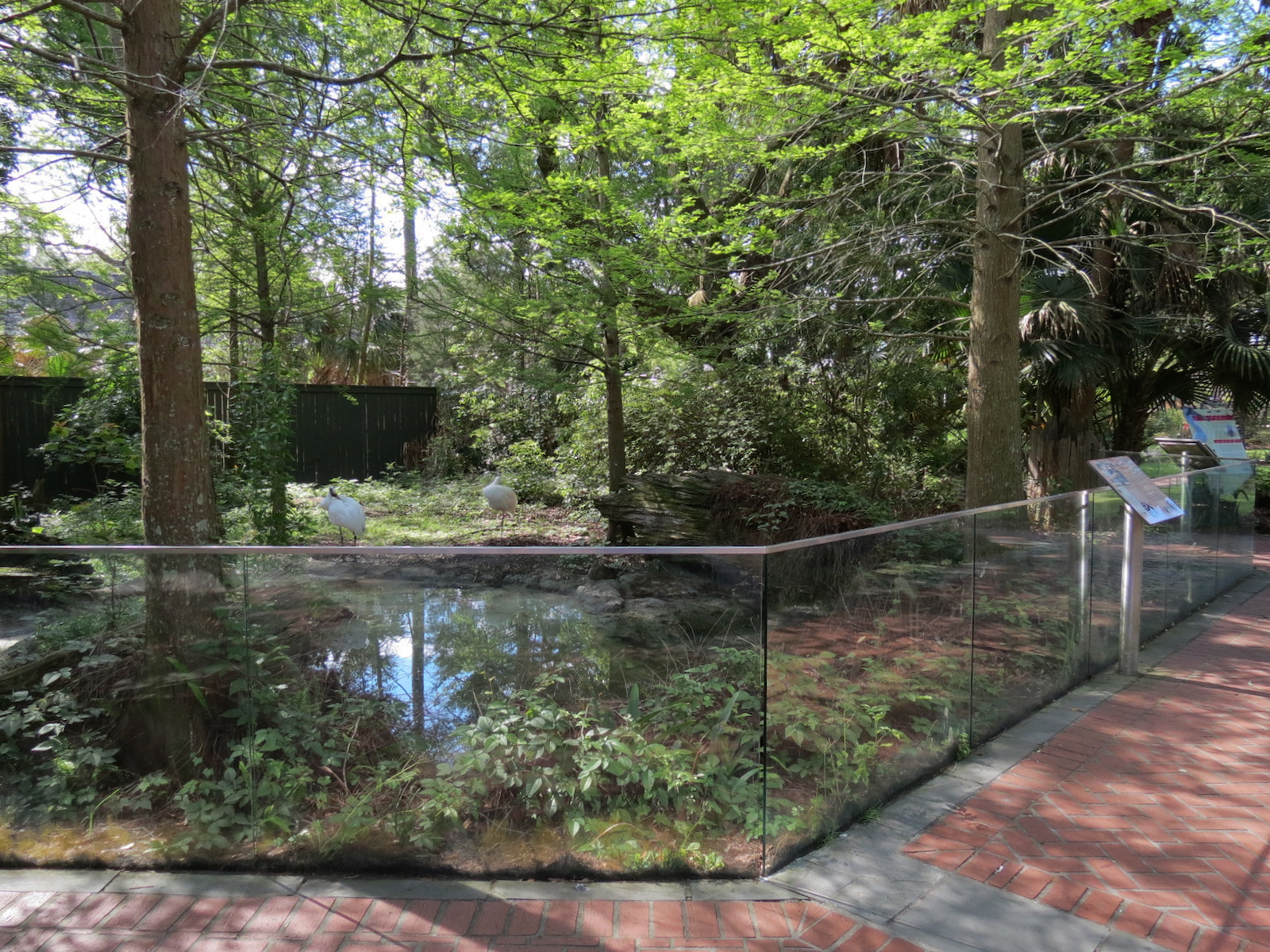 Entrance - Whooping Crane Exhibit