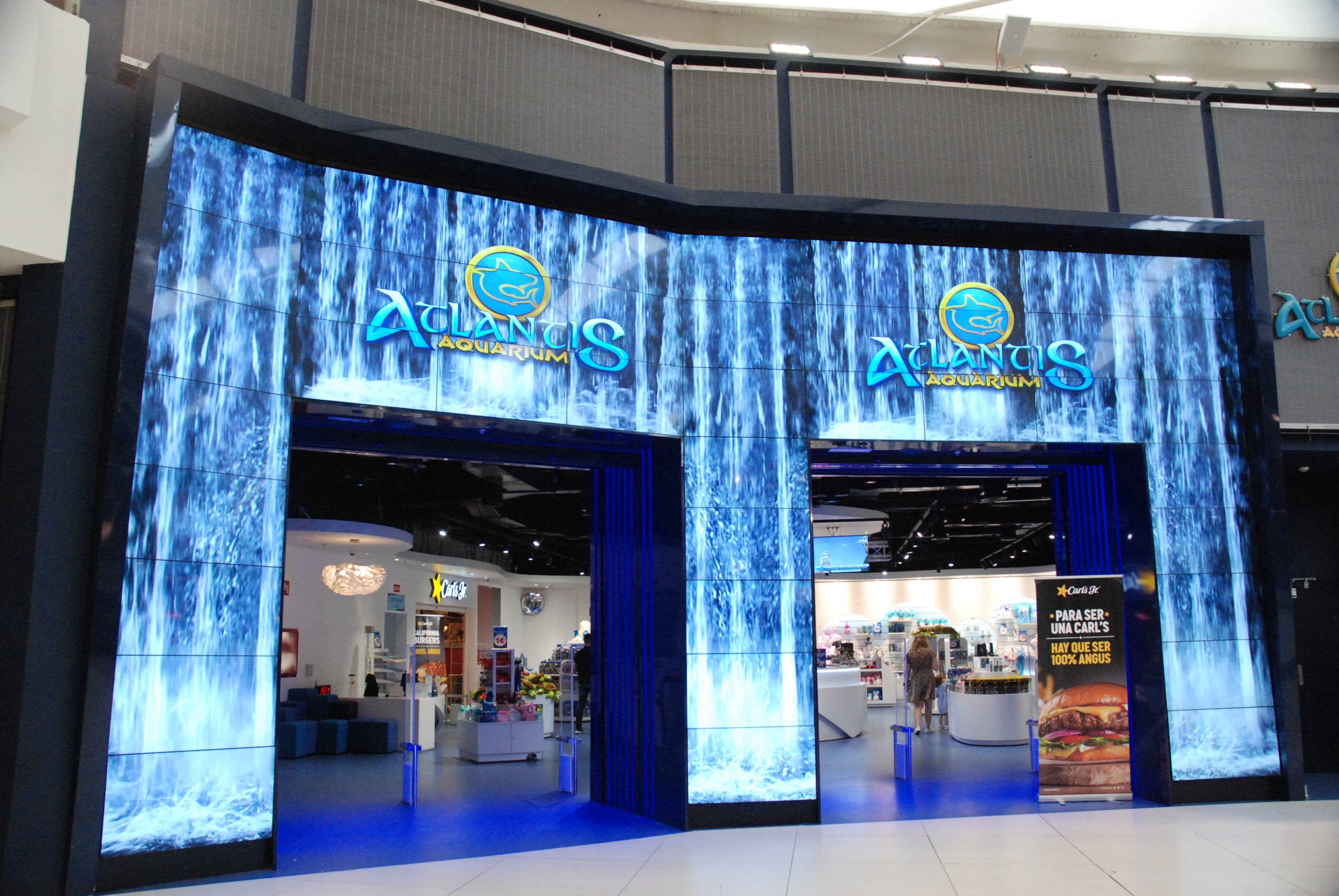 Entrance Within Xanadu Shopping Centre at Atlantis Aquarium Madrid, 20th May 2022