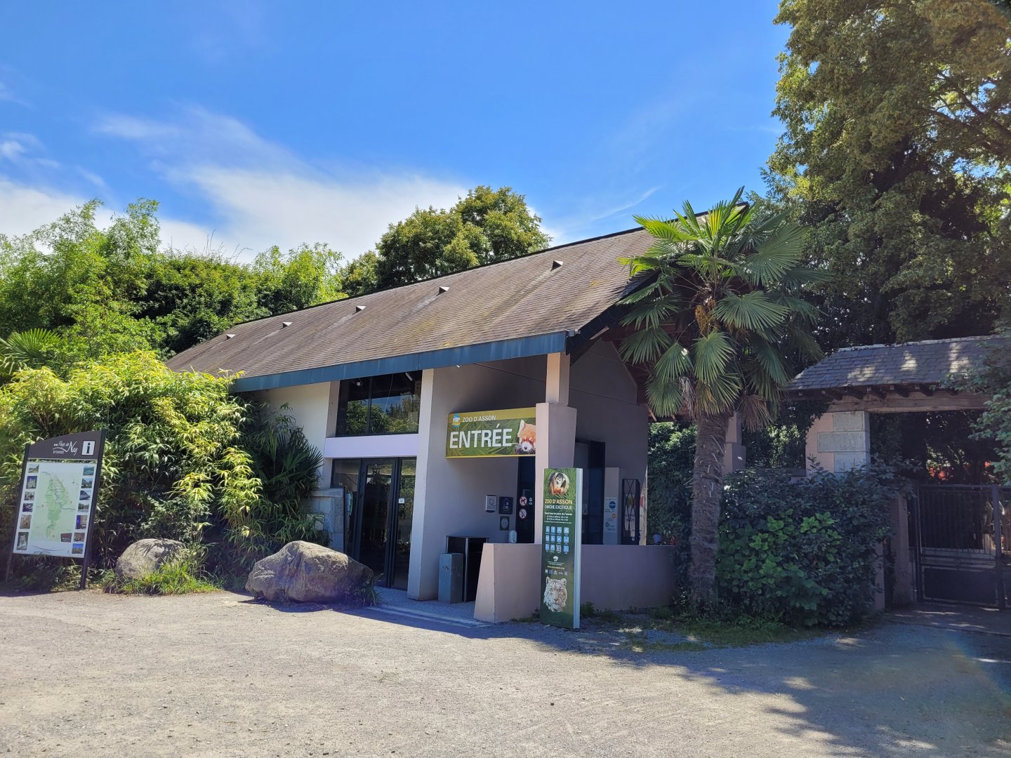 Entrance -Zoo d'Asson (2022)