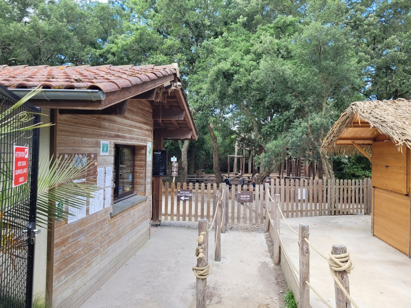 Entrance -Zoo de Labenne (2024)