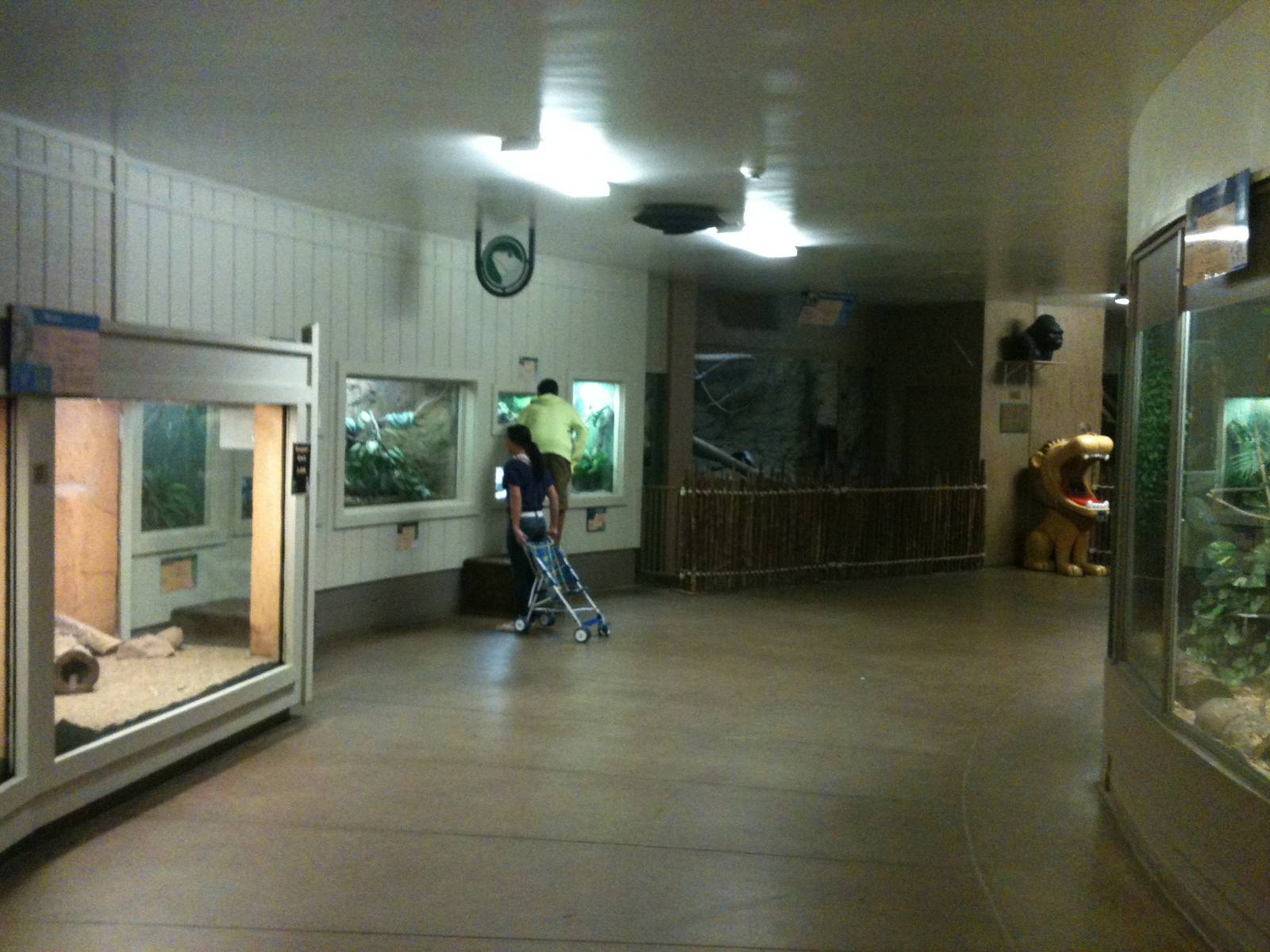 Entry Building exhibits.