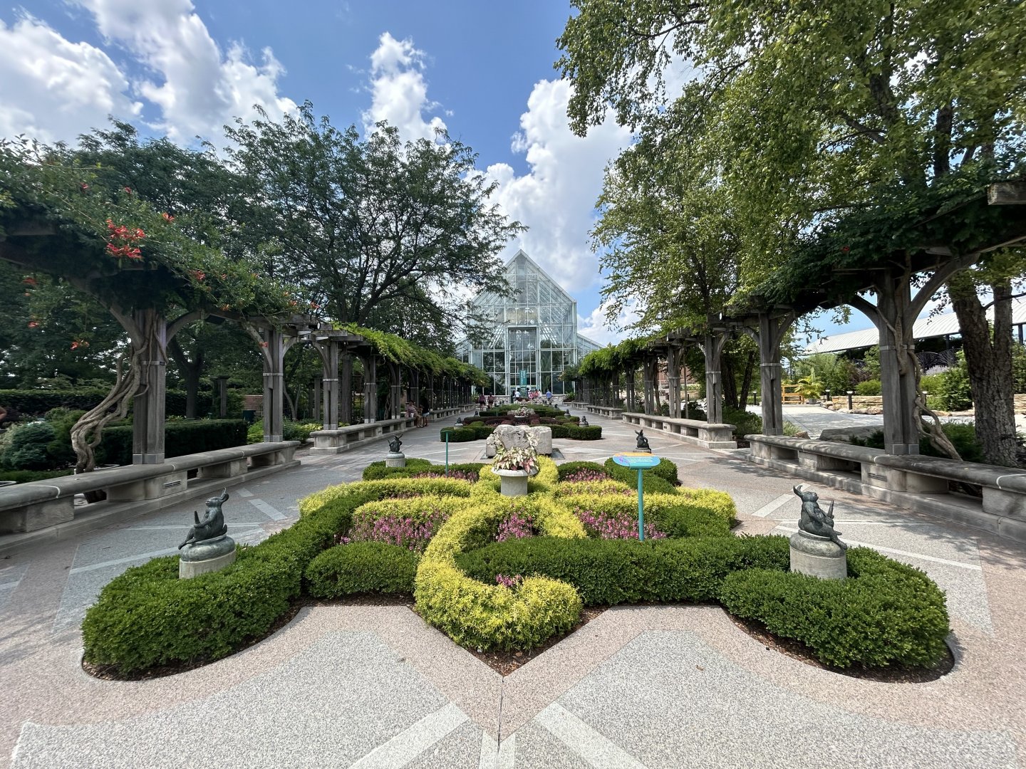 Entry Gardens + Atrium