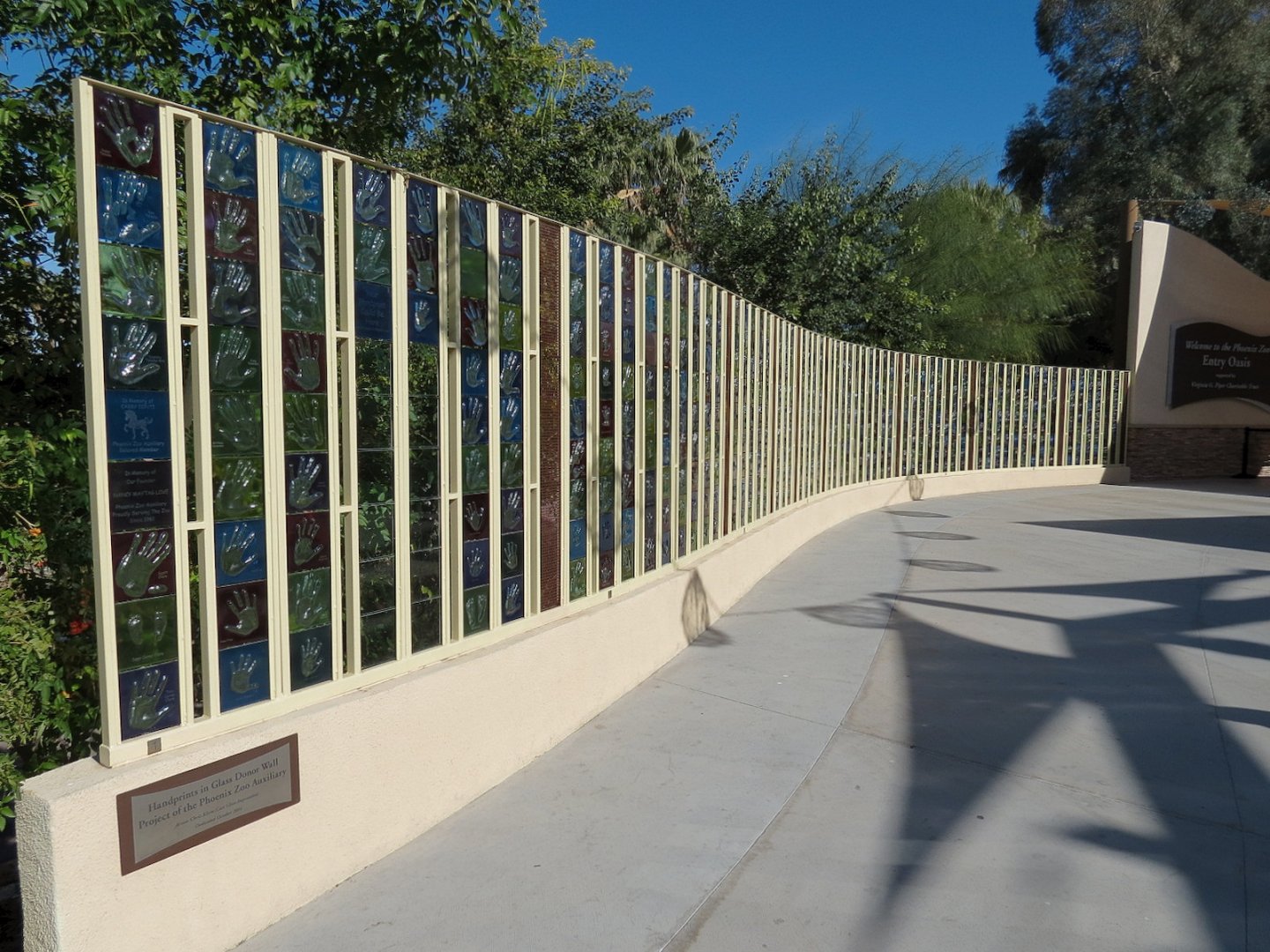 Entry Oasis - Donor Wall