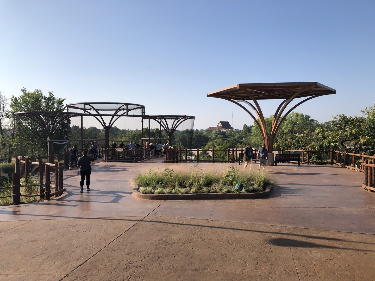 Entry Plaza Lemur Exhibit