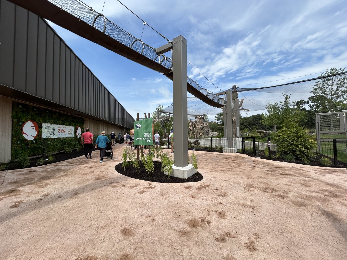 Entry Plaza - Tropical Forests