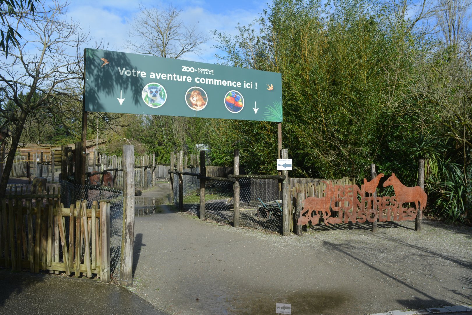 Entry to domestic animals area
