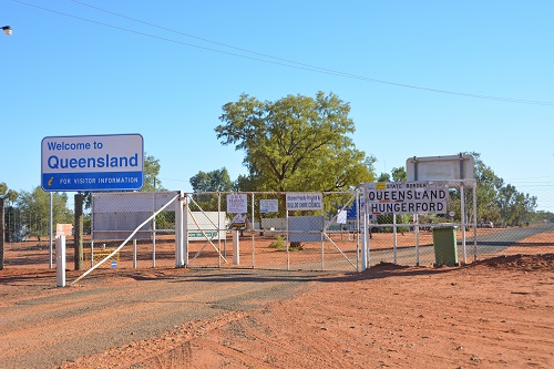 Entry to Queensland.