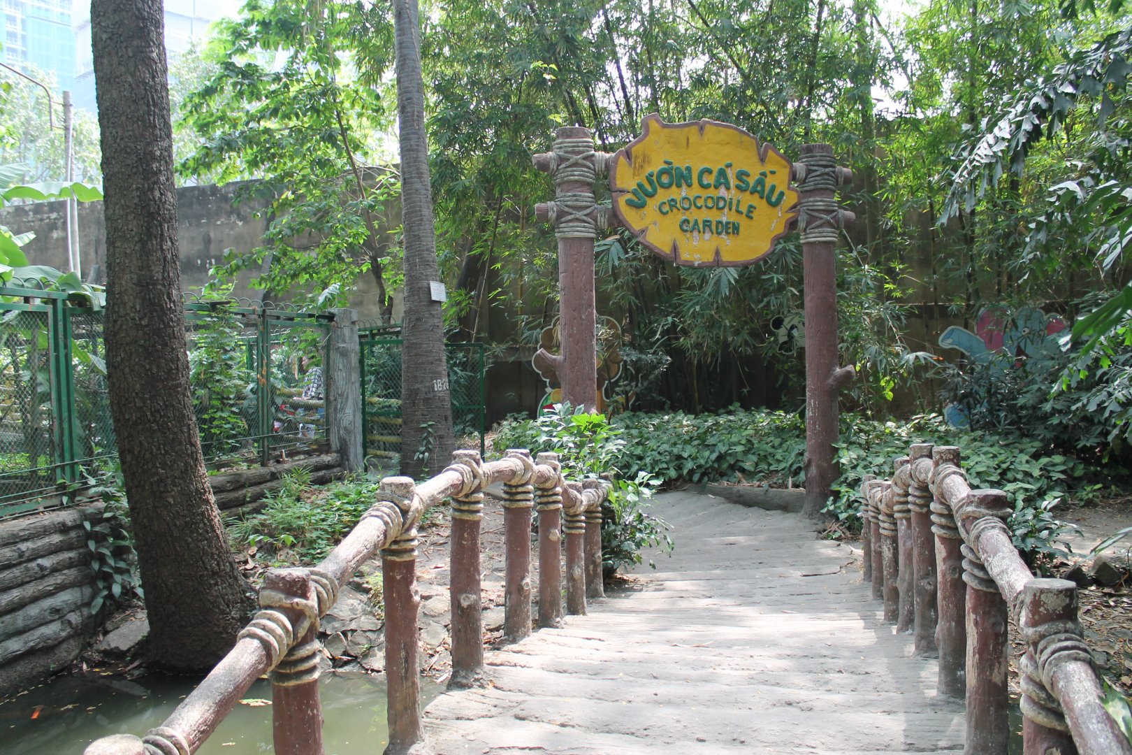 entry to the Crocodile Garden