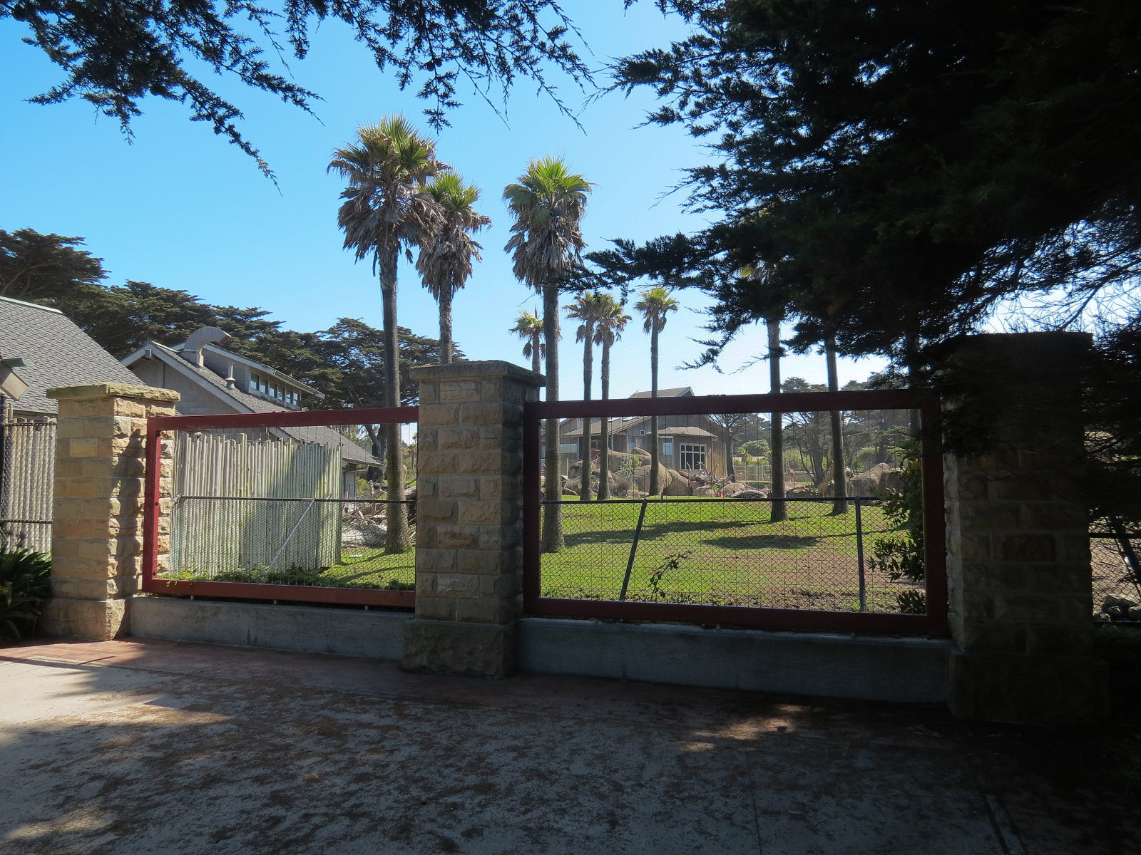 Entry Village - African Savanna Viewing Outside Entrance