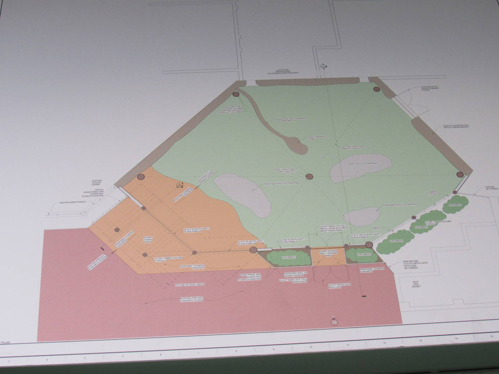 Erie Zoo Outdoor Lion Exhibit Plans