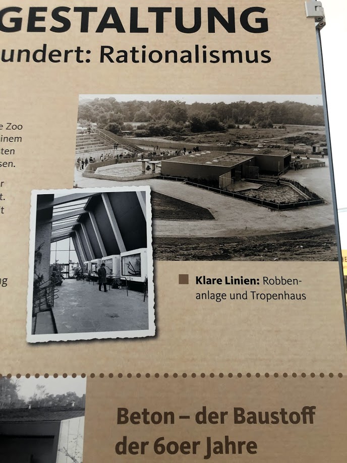 Erlebnis-Zoo Hannover- historic pictures of the old aquatic exhibits and the tropical house- 2020