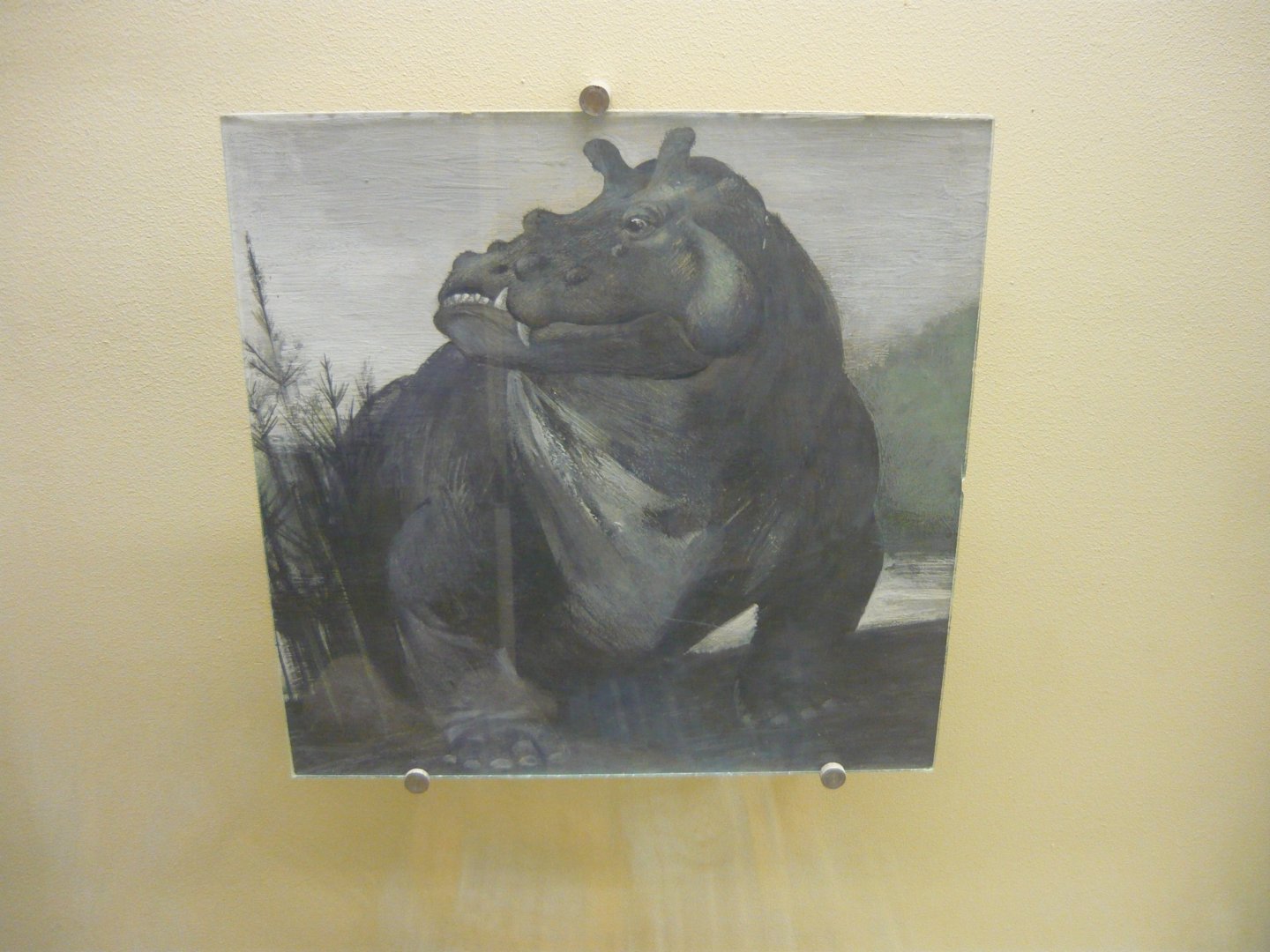 Estemmenosuchus uralensis reconstruction