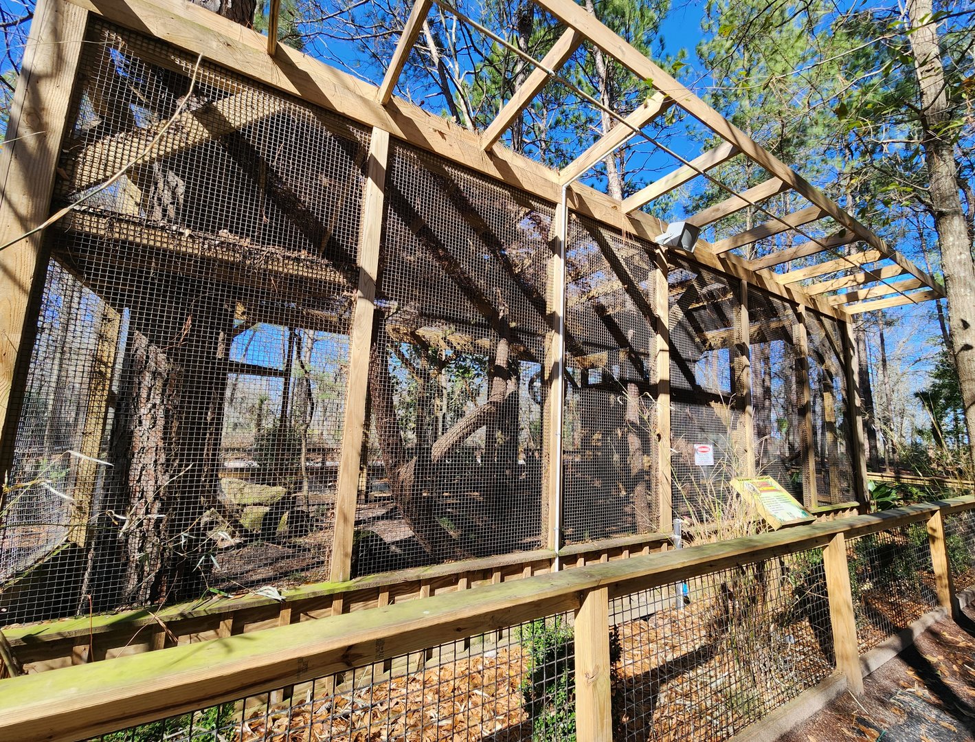 Eudora Wildlife Safari Park - Binturong exhibit