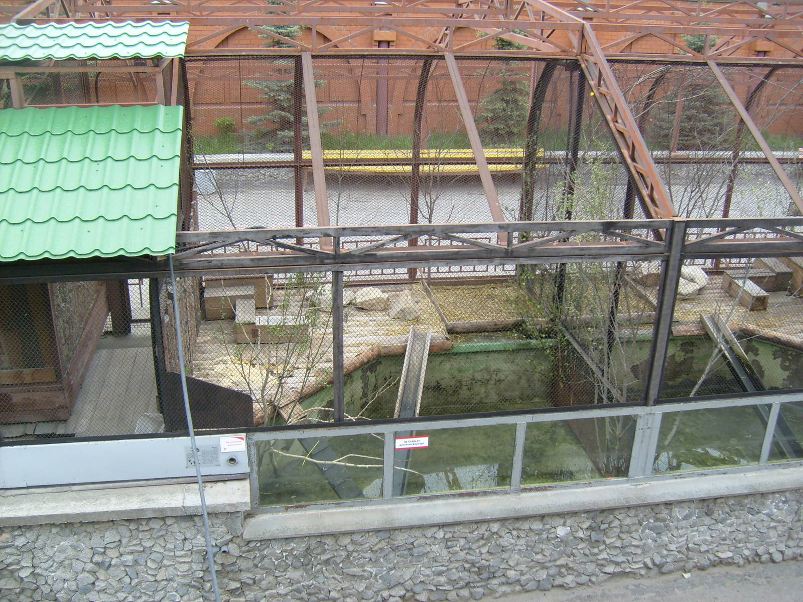 Eurasian otter exhibit